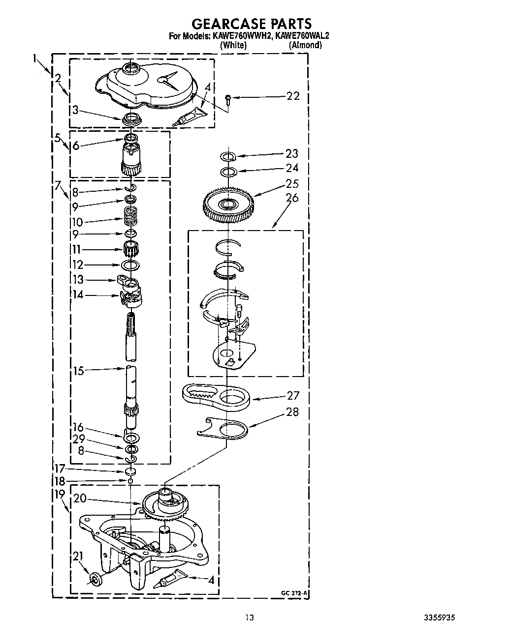 10 - GEARCASE