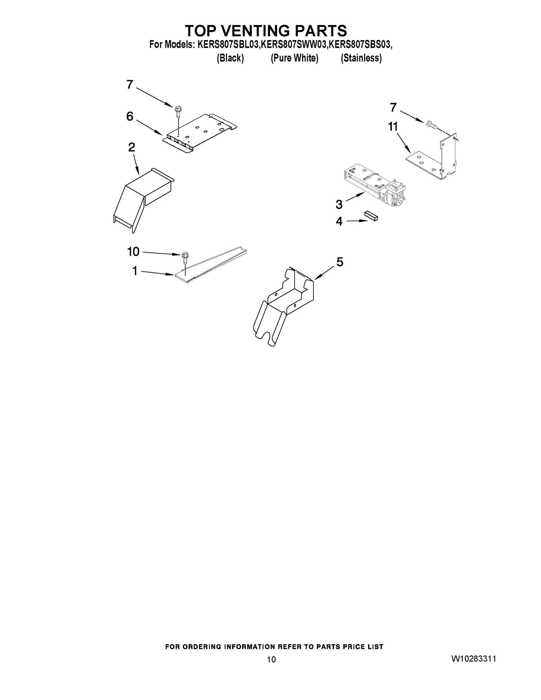 07 - TOP VENTING PARTS