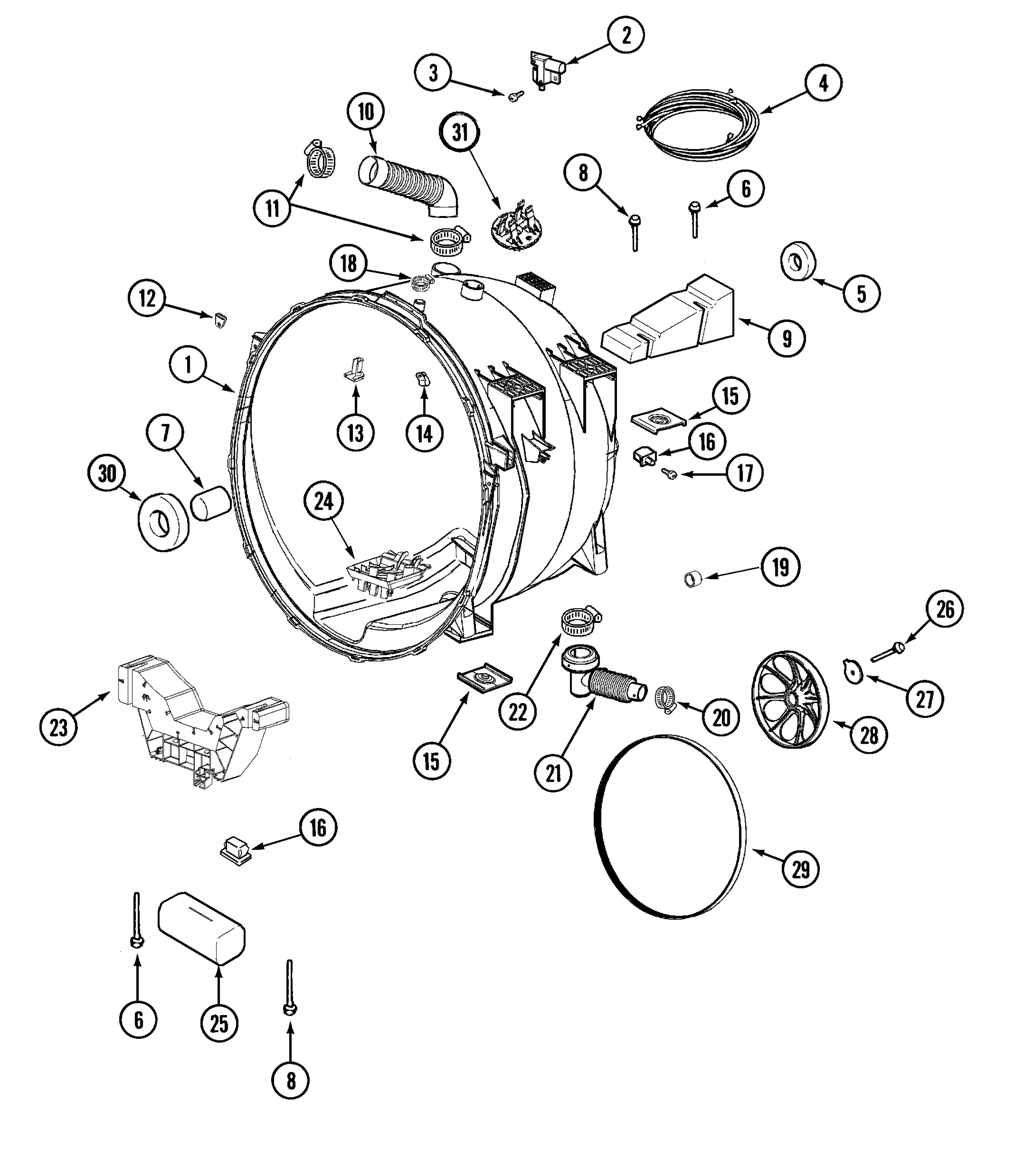 03 - OUTER TUB