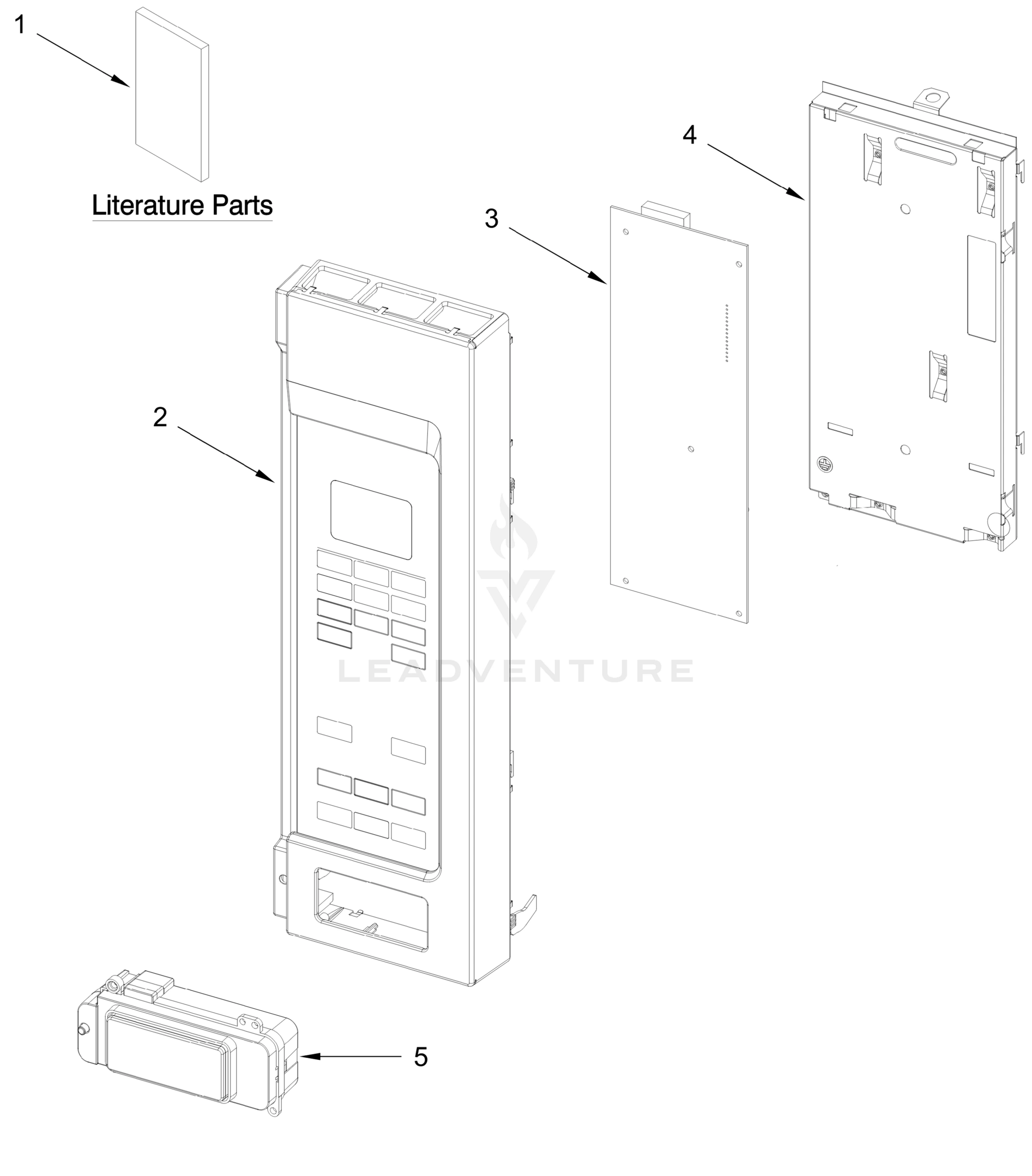 CONTROL PANEL PARTS