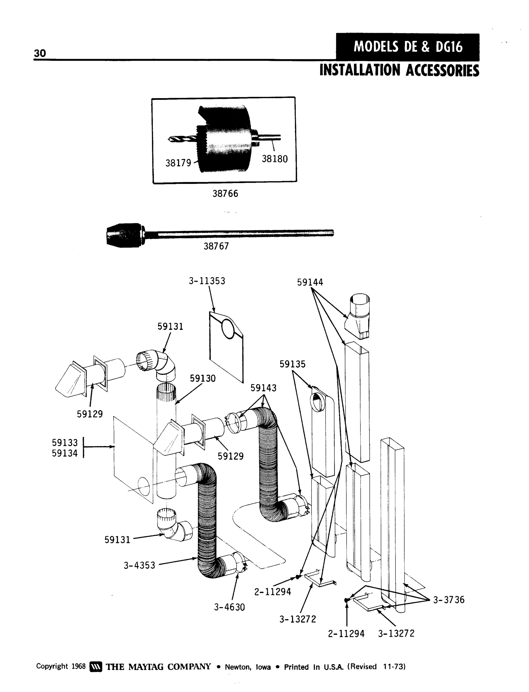 11 - INSTALLATION ACCESSORIES