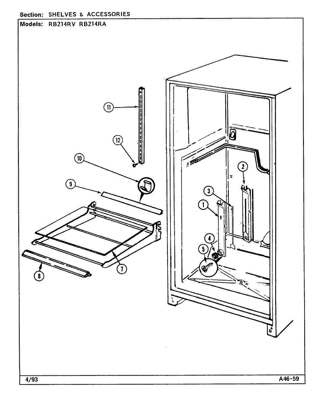 07 - SHELVES & ACCESSORIES