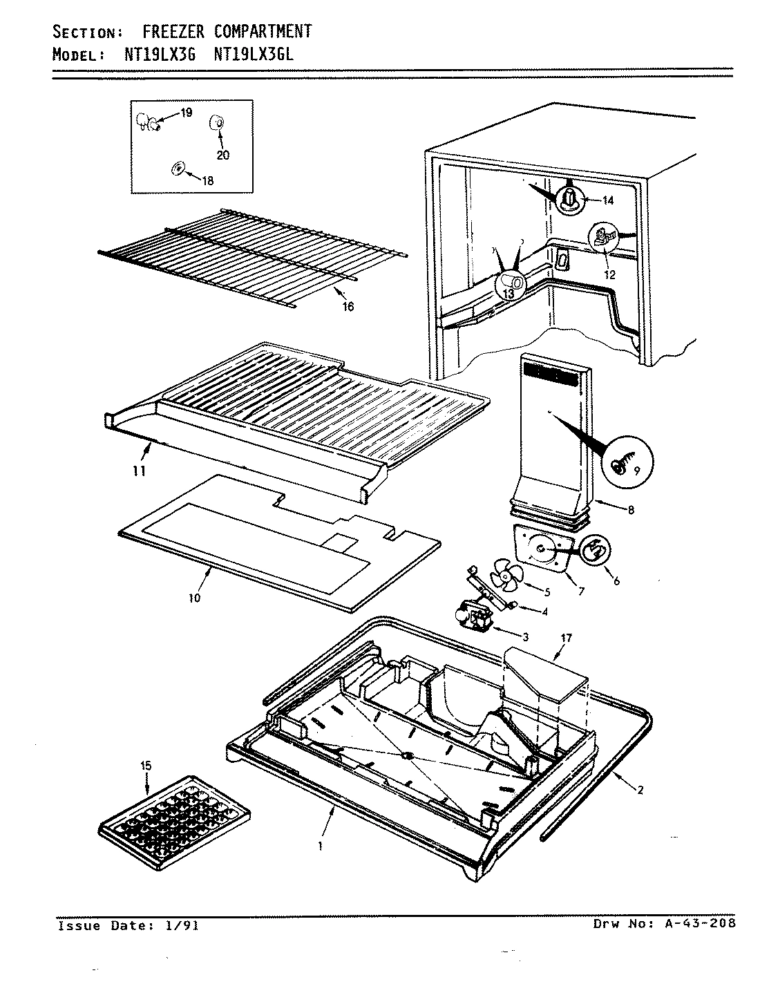 01 - FREEZER COMPARTMENT