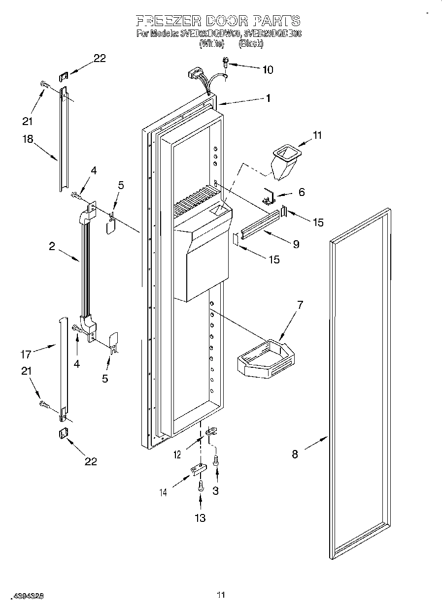 07 - FREEZER DOOR