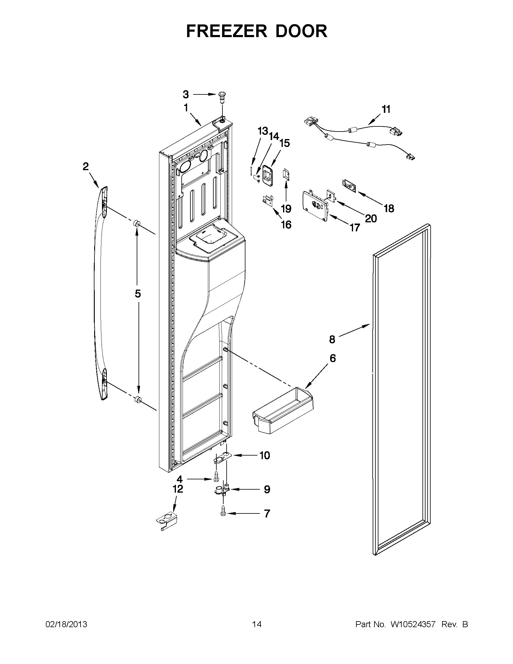 07 - FREEZER DOOR