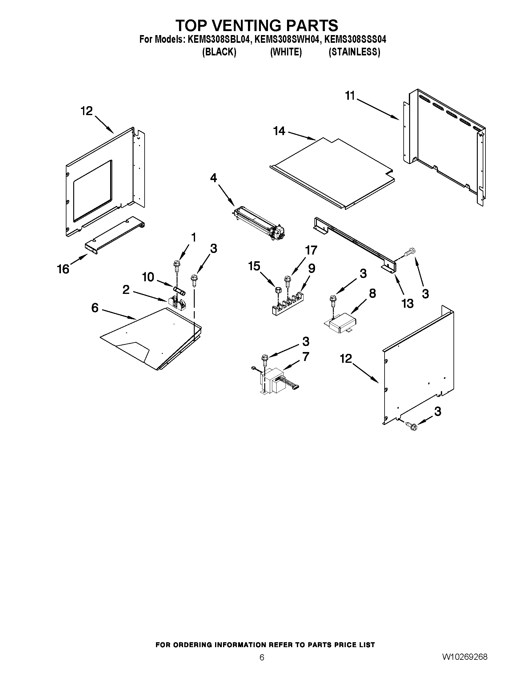 05 - TOP VENTING PARTS