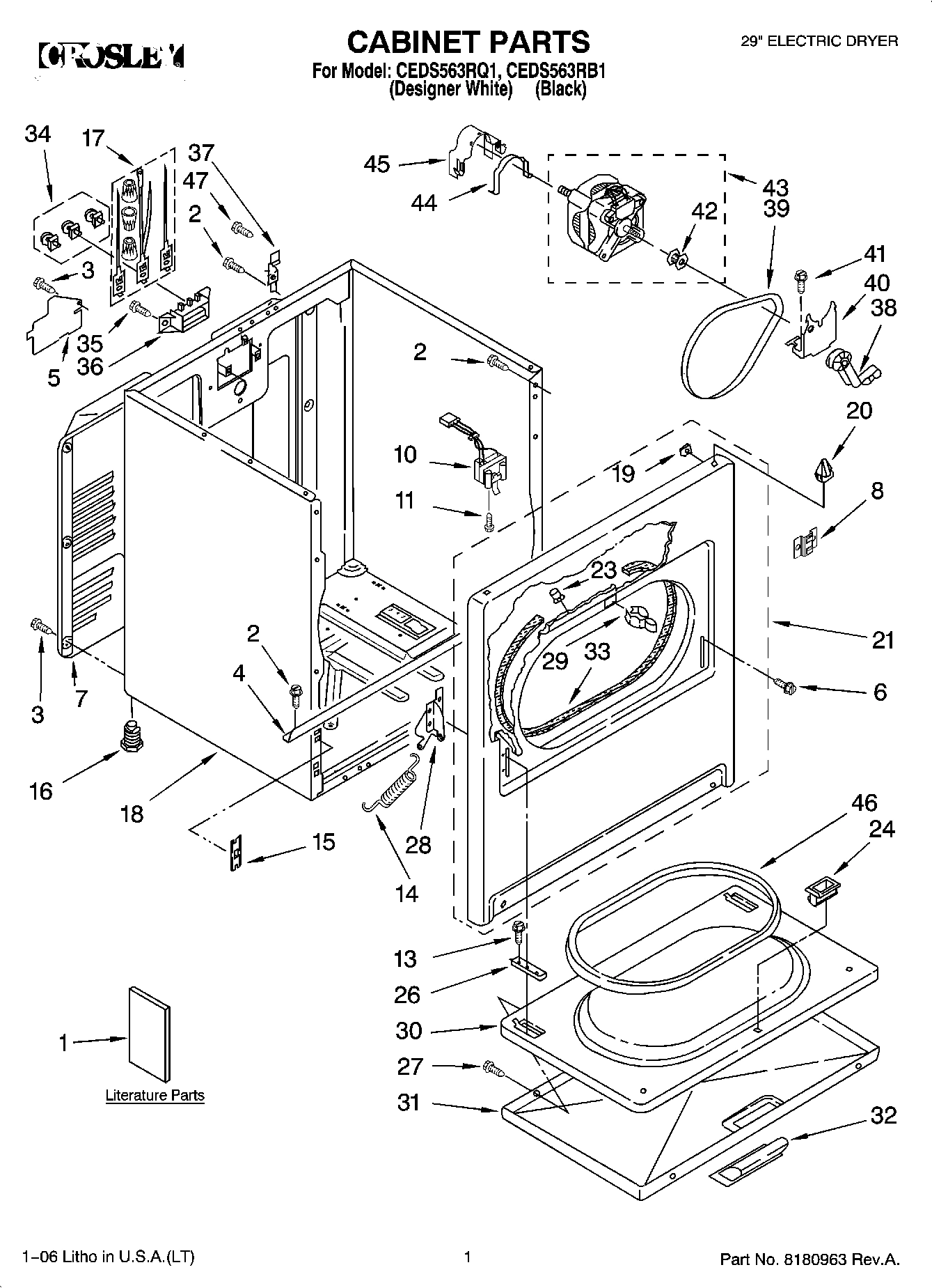 01 - CABINET PARTS