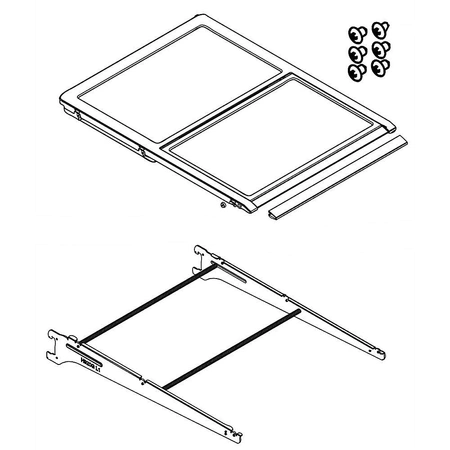 DA97-14593A Samsung Refrigerator Quick Space
