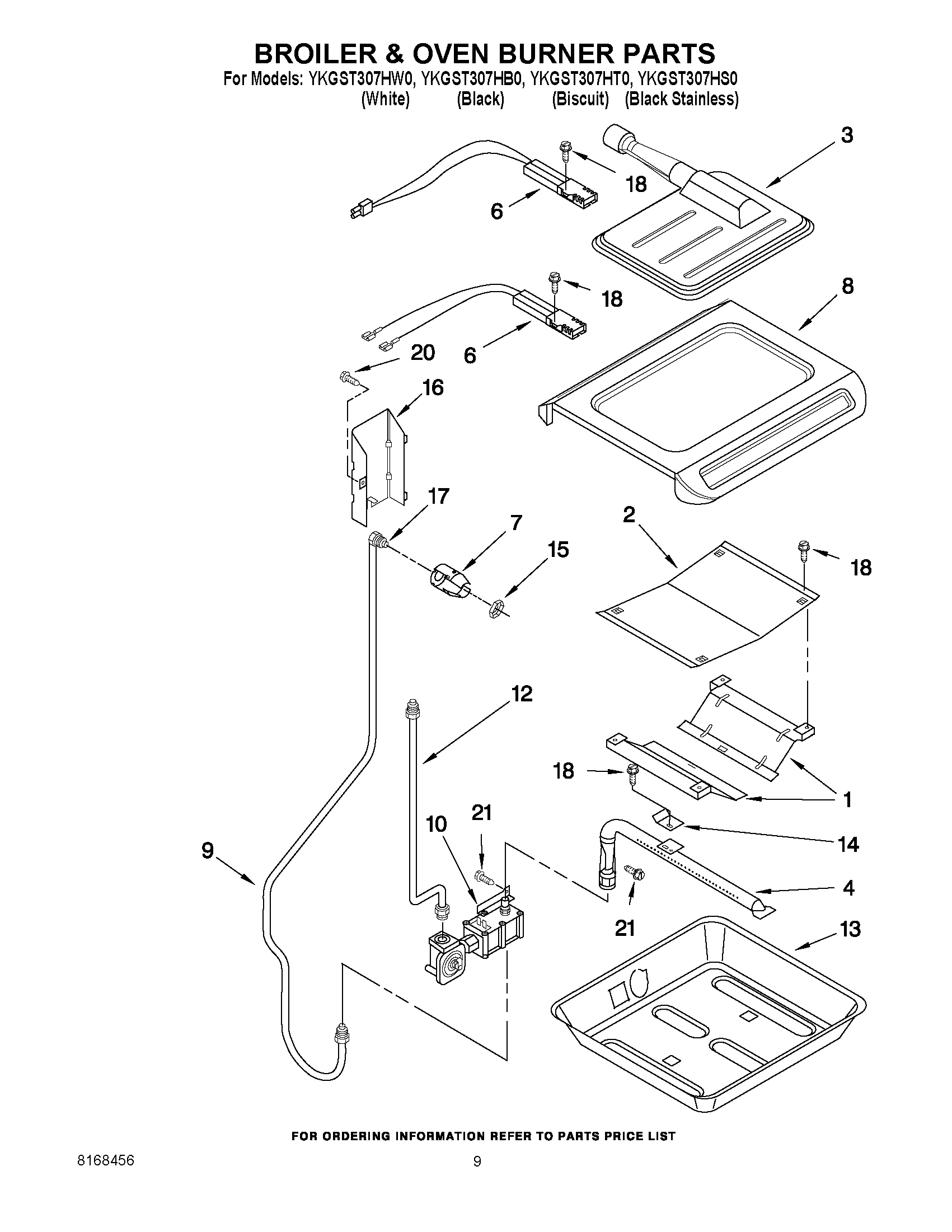 06 - BROILER & OVEN BURNER PARTS