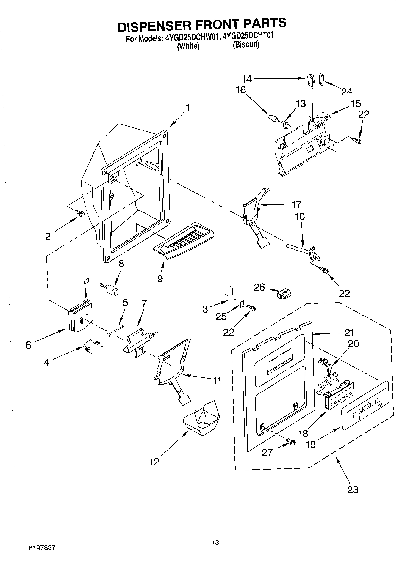 08 - DISPENSER FRONT