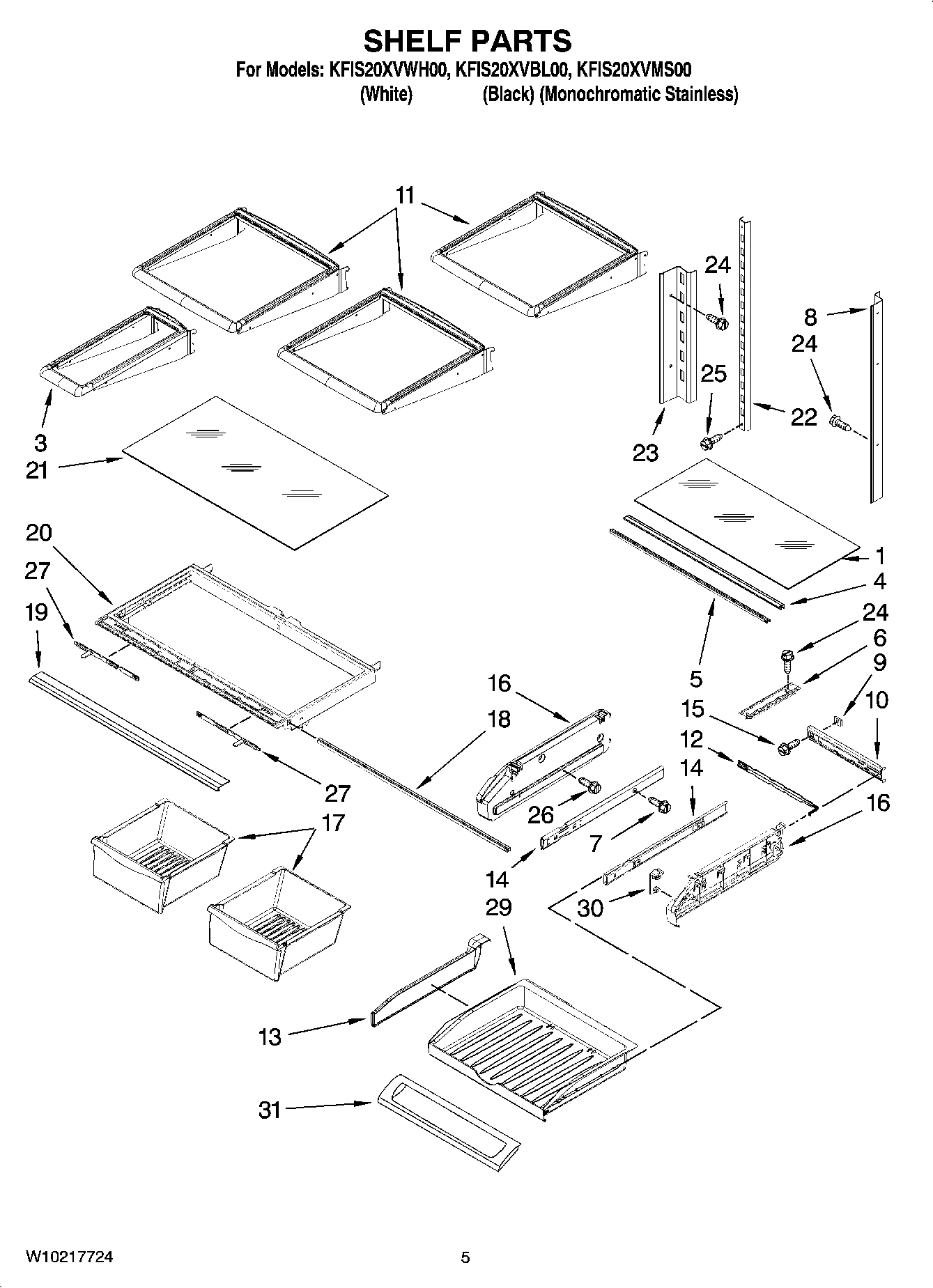 03 - SHELF PARTS