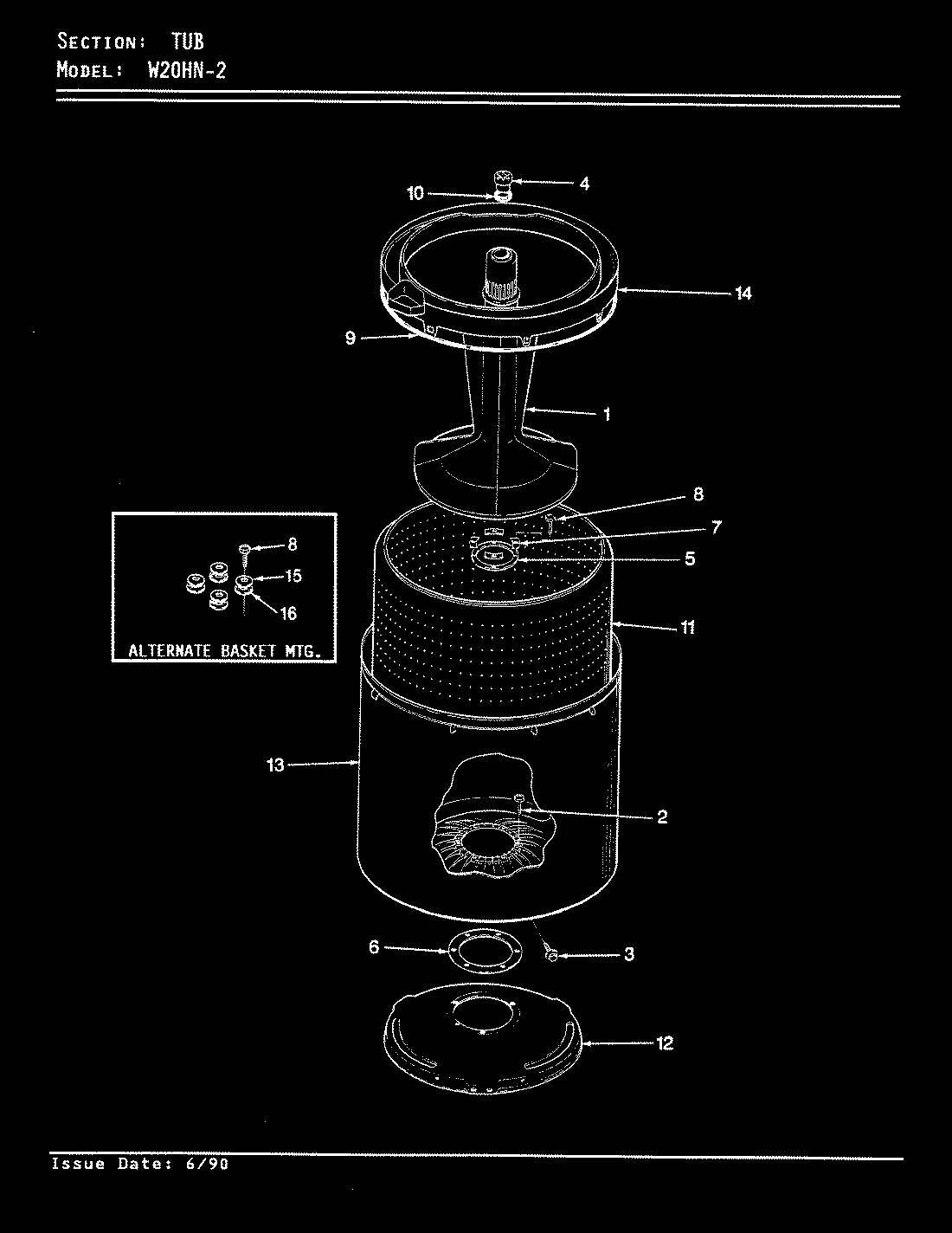 14 - TUB (REV. E-H)