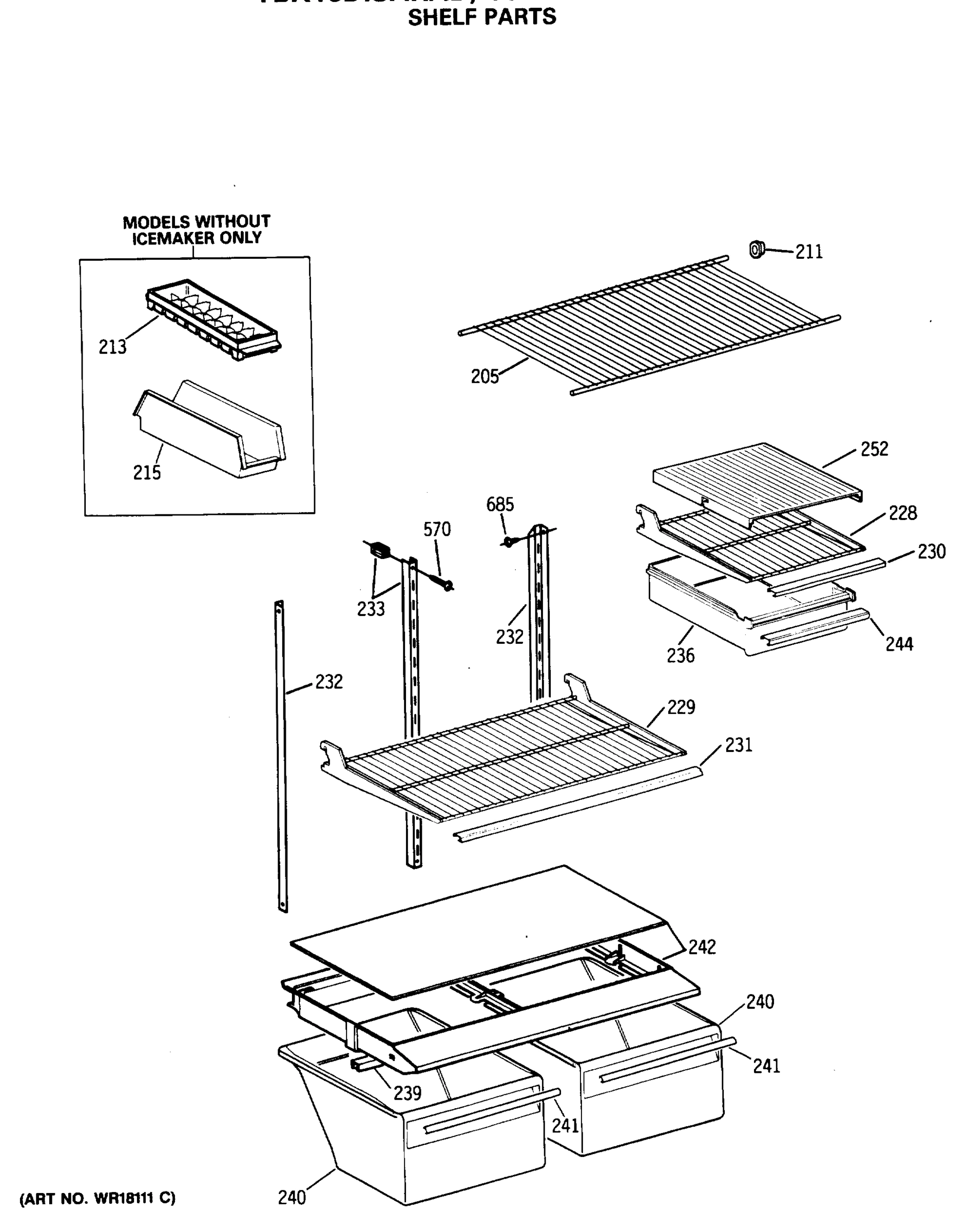 SHELF PARTS