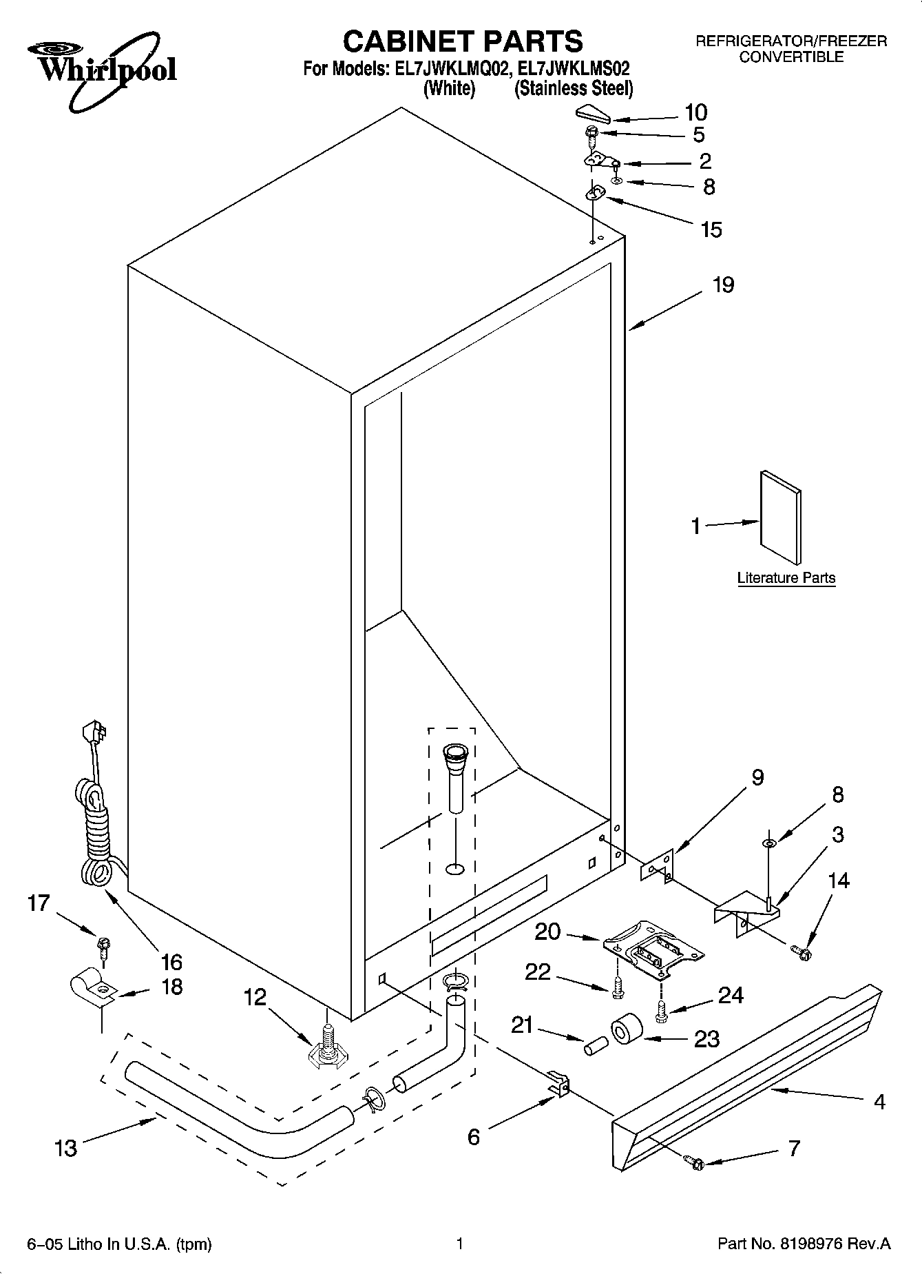 01 - CABINET PARTS