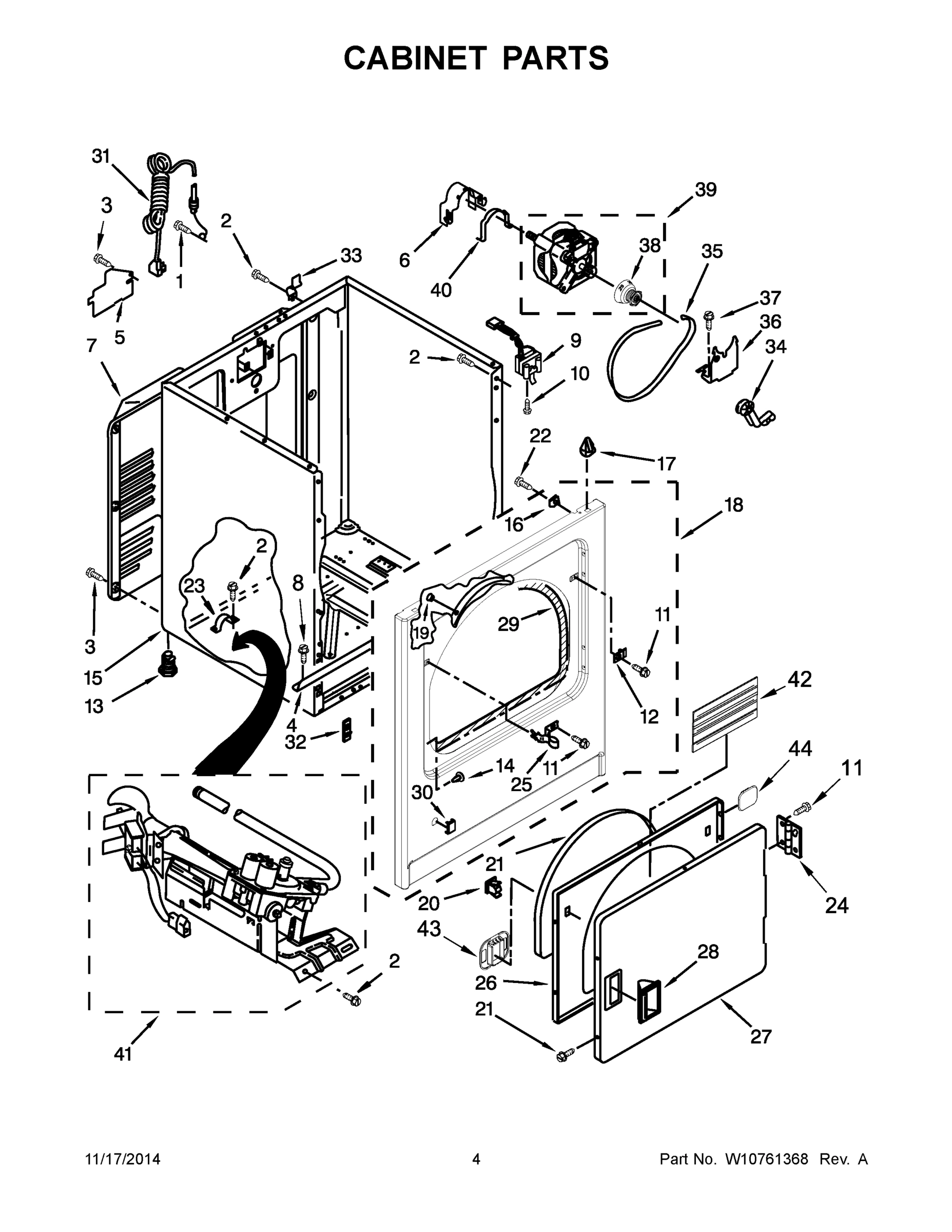 03 - CABINET PARTS
