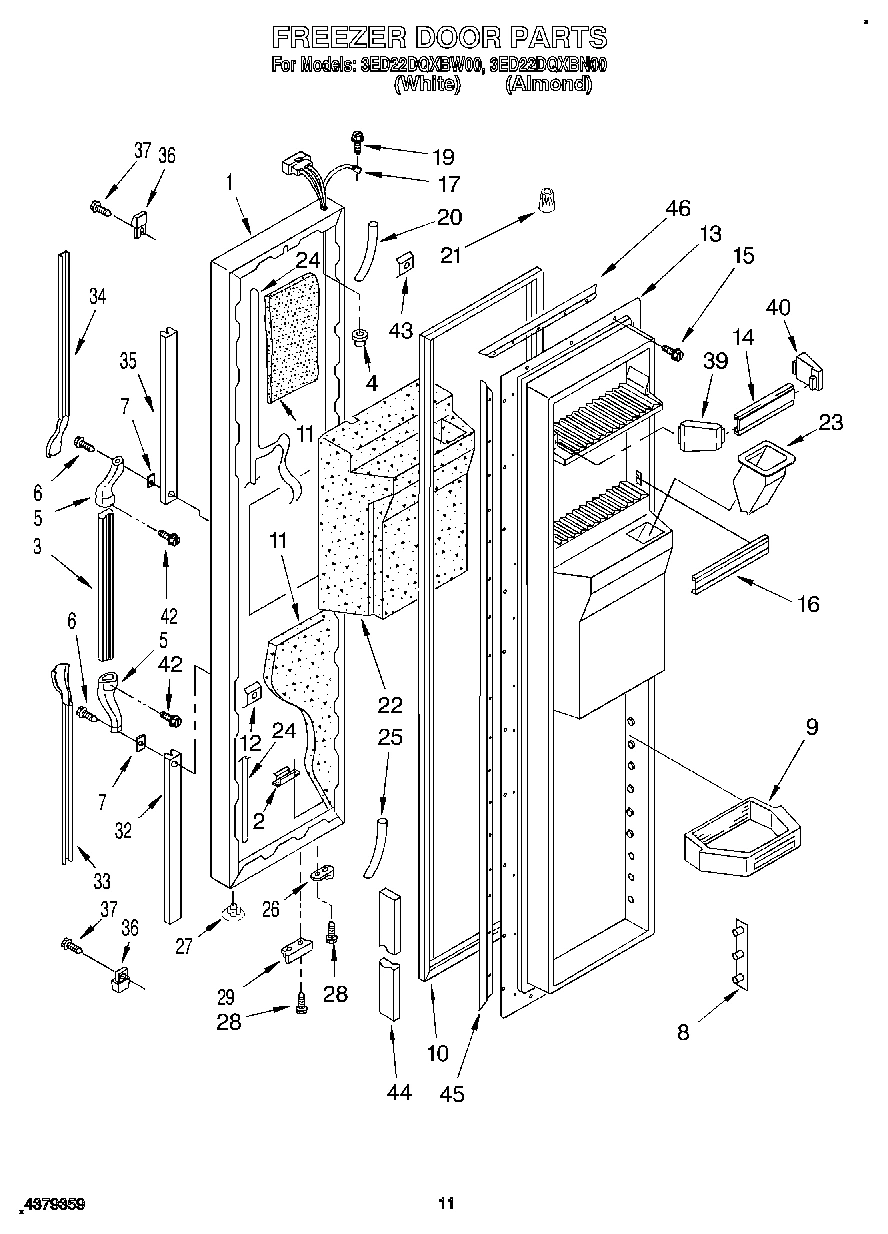 07 - FREEZER DOOR