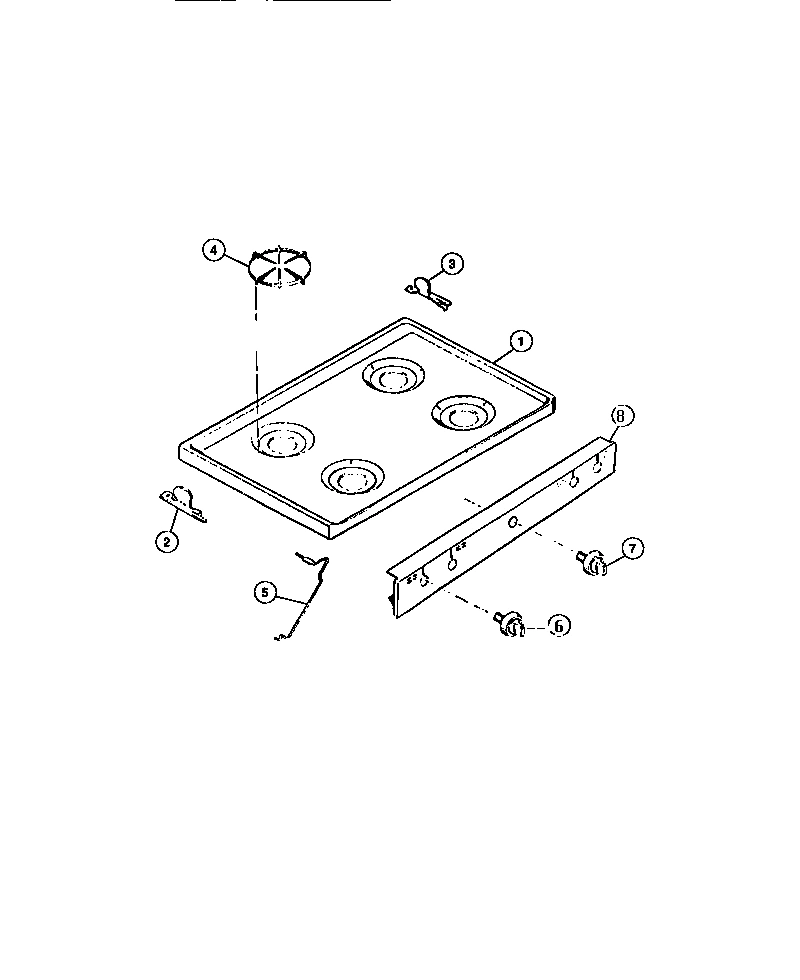 03 - MAIN TOP, CONTROL PANEL