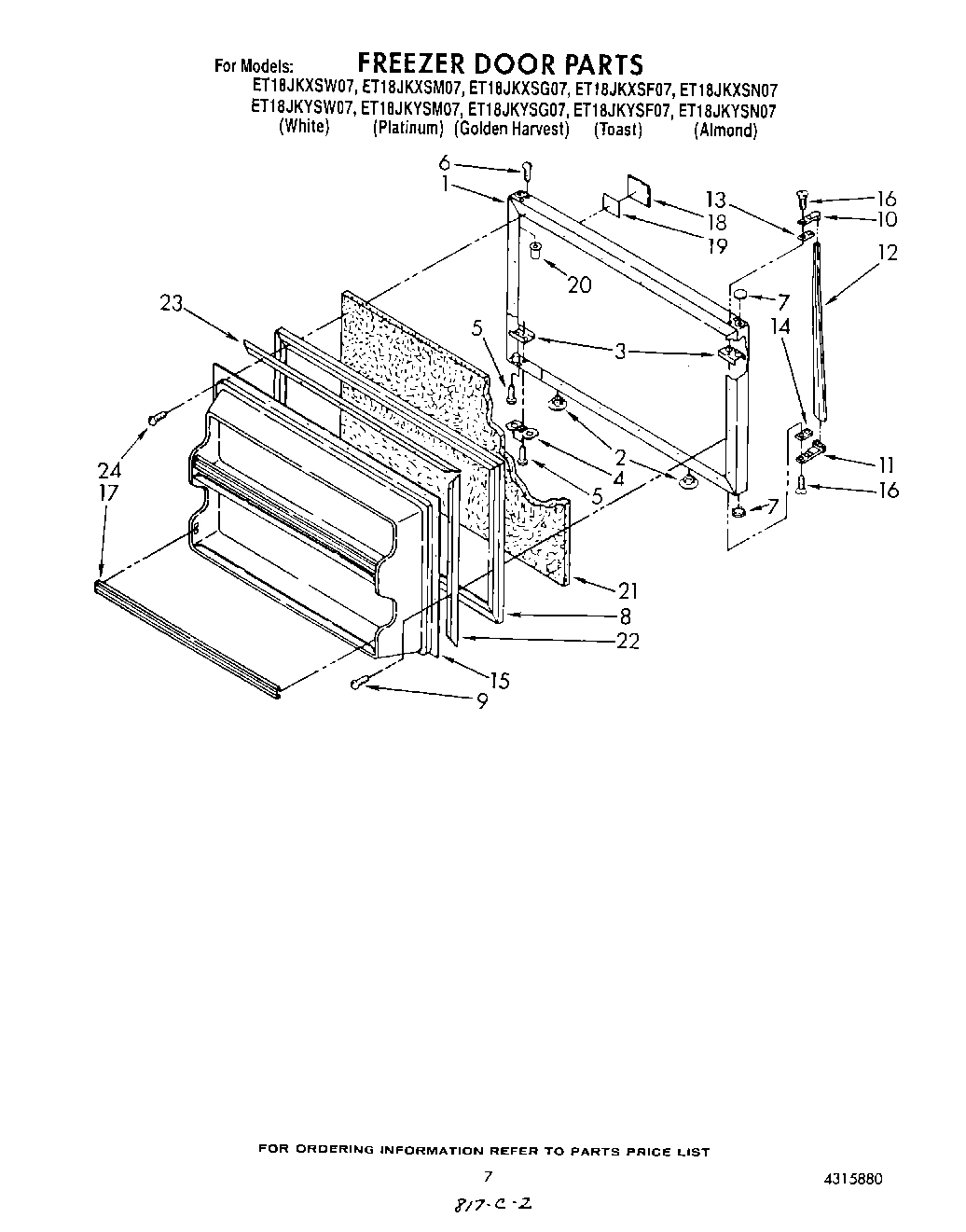 06 - FREEZER DOOR