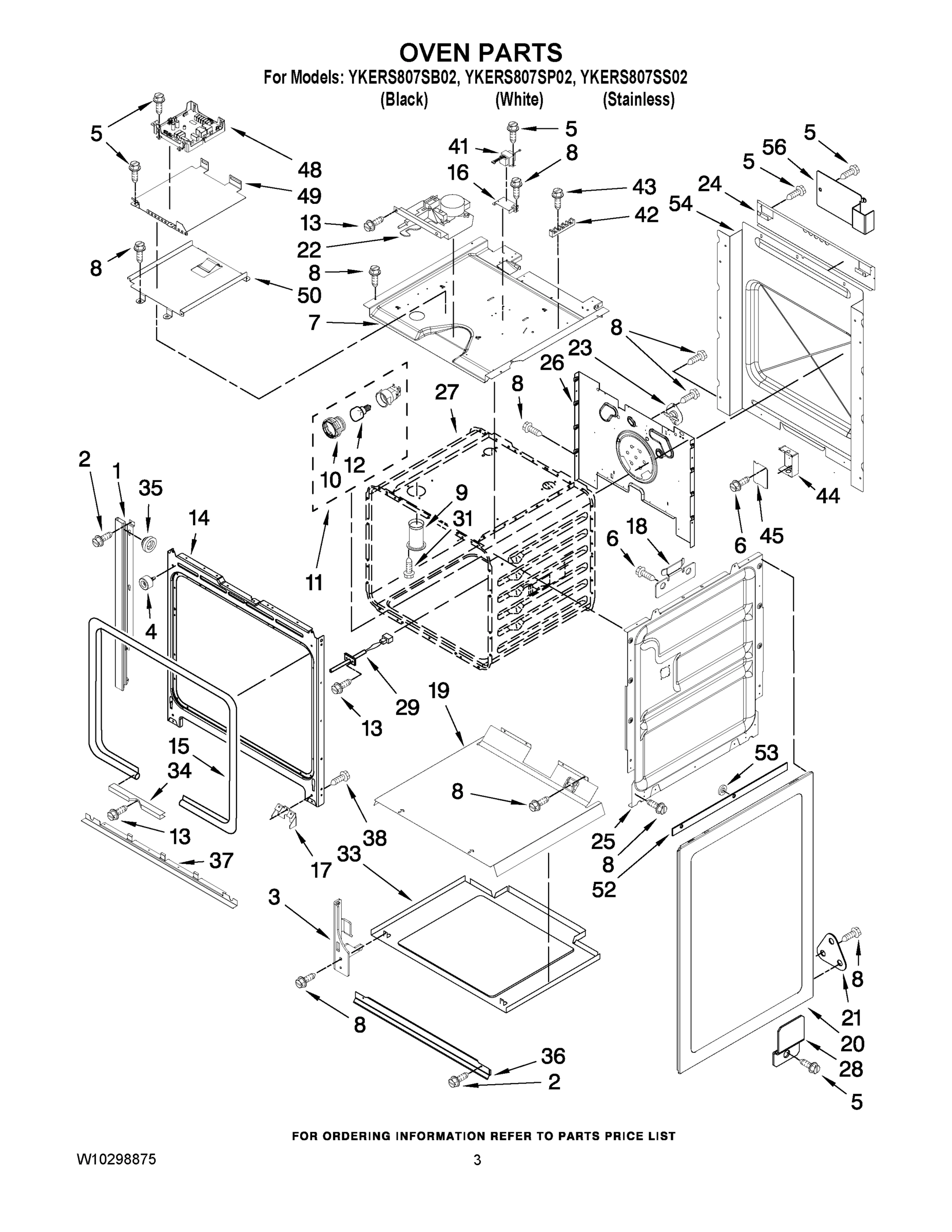 02 - OVEN PARTS