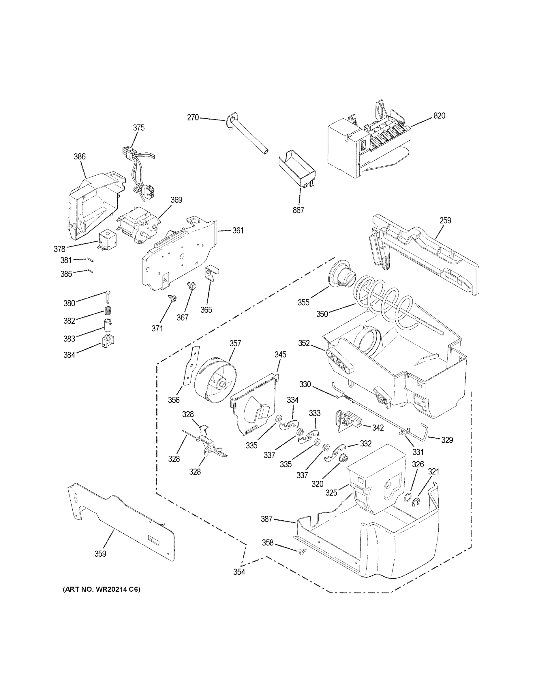 ICE MAKER & DISPENSER