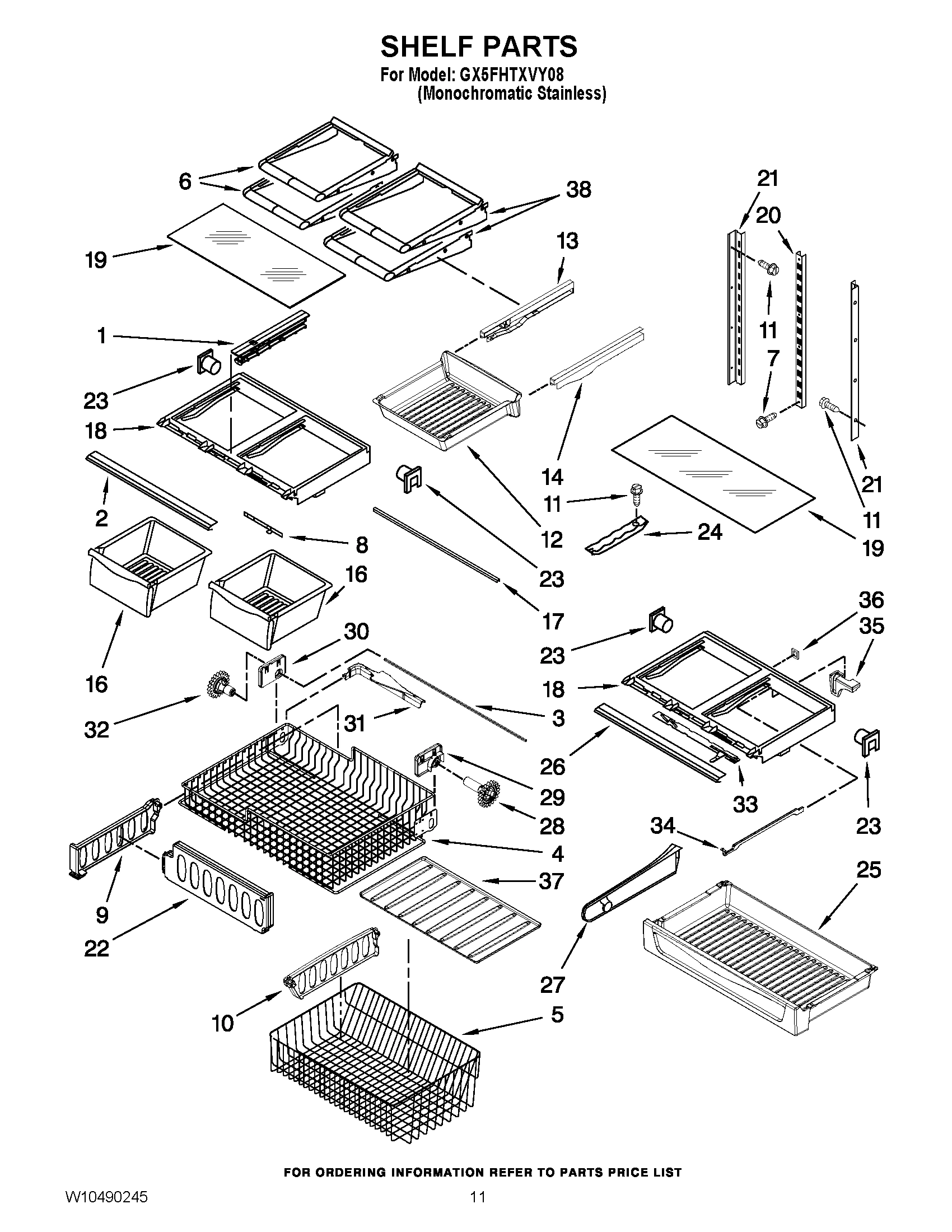 07 - SHELF PARTS