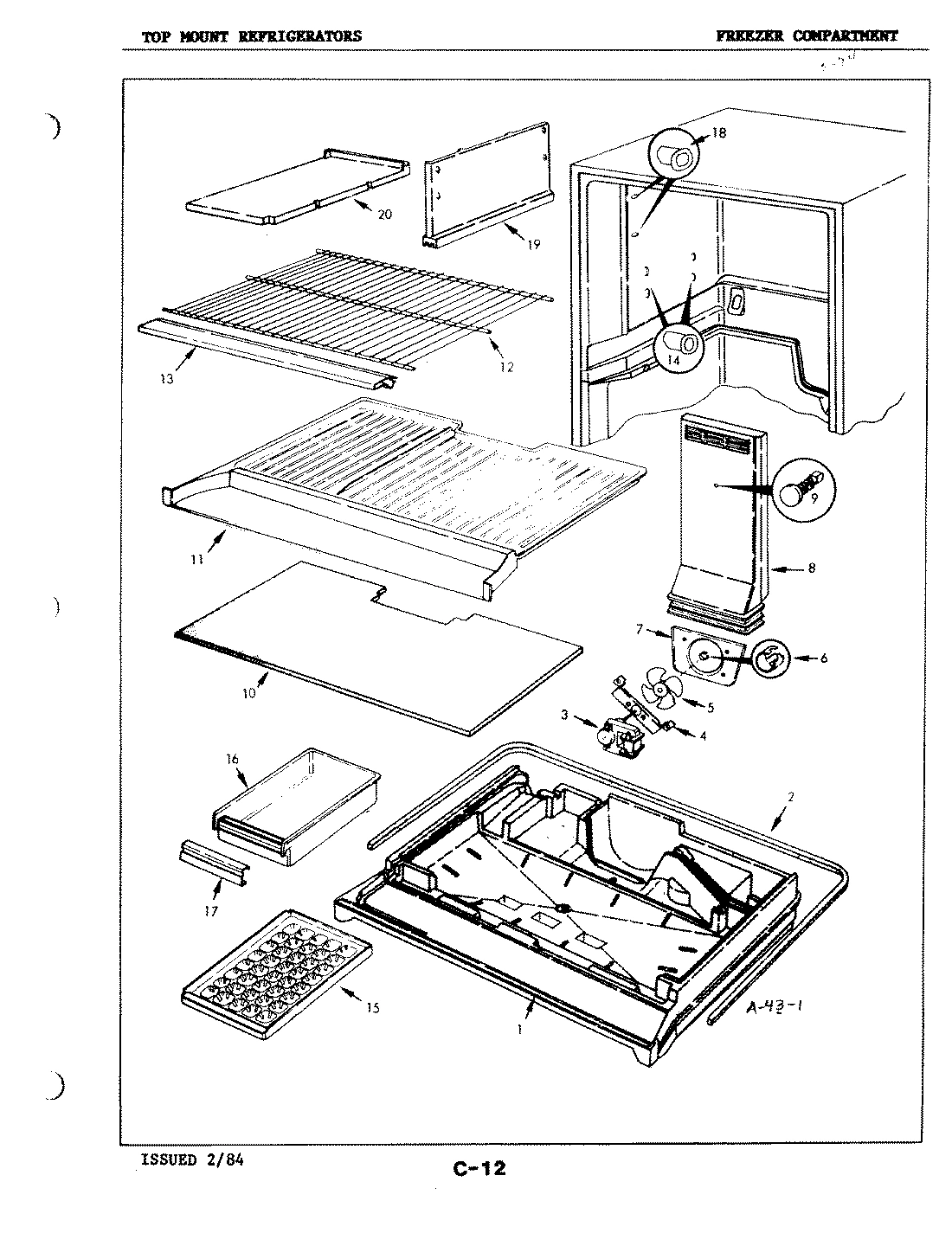 01 - FREEZER COMPARTMENT