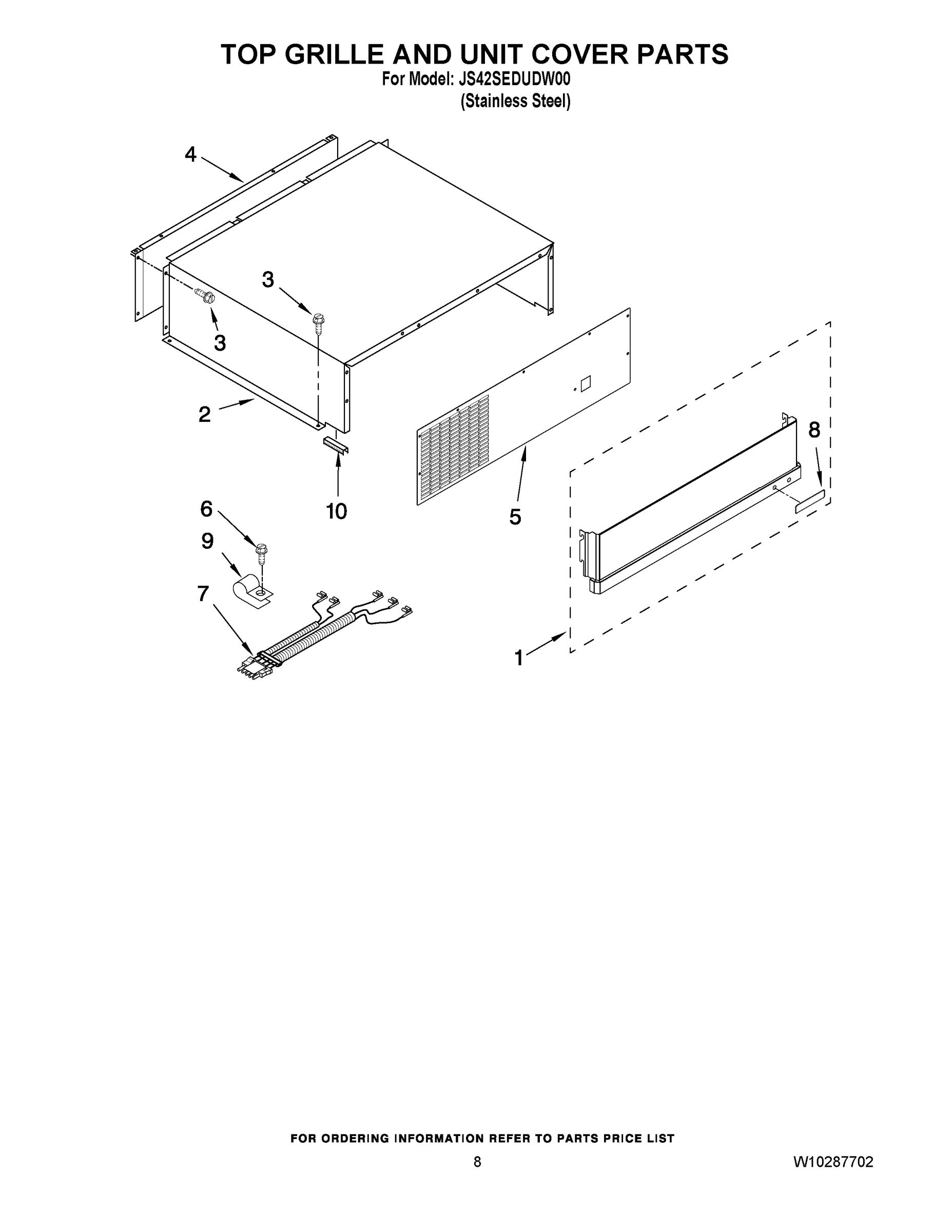 06 - TOP GRILLE AND UNIT COVER PARTS