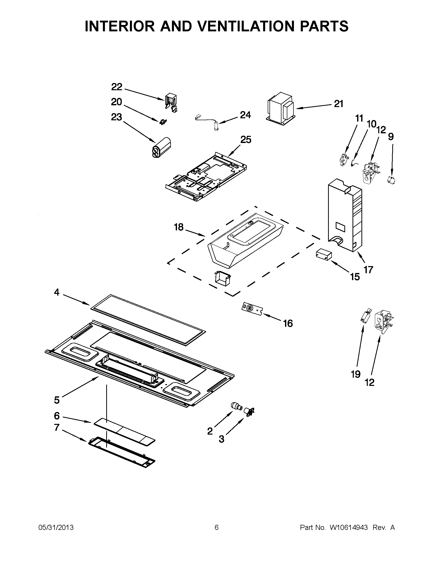 03 - INTERIOR AND VENTILATION PARTS