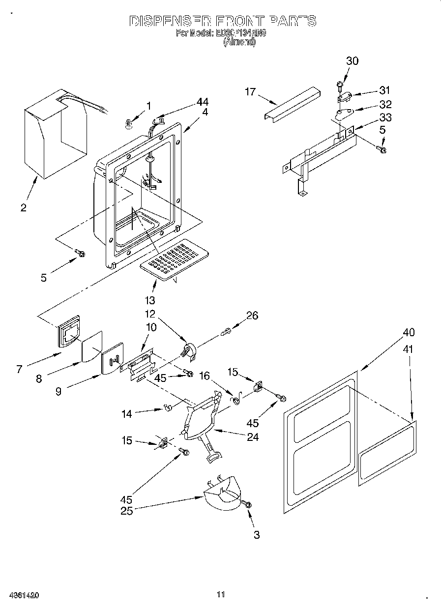 07 - DISPENSER FRONT
