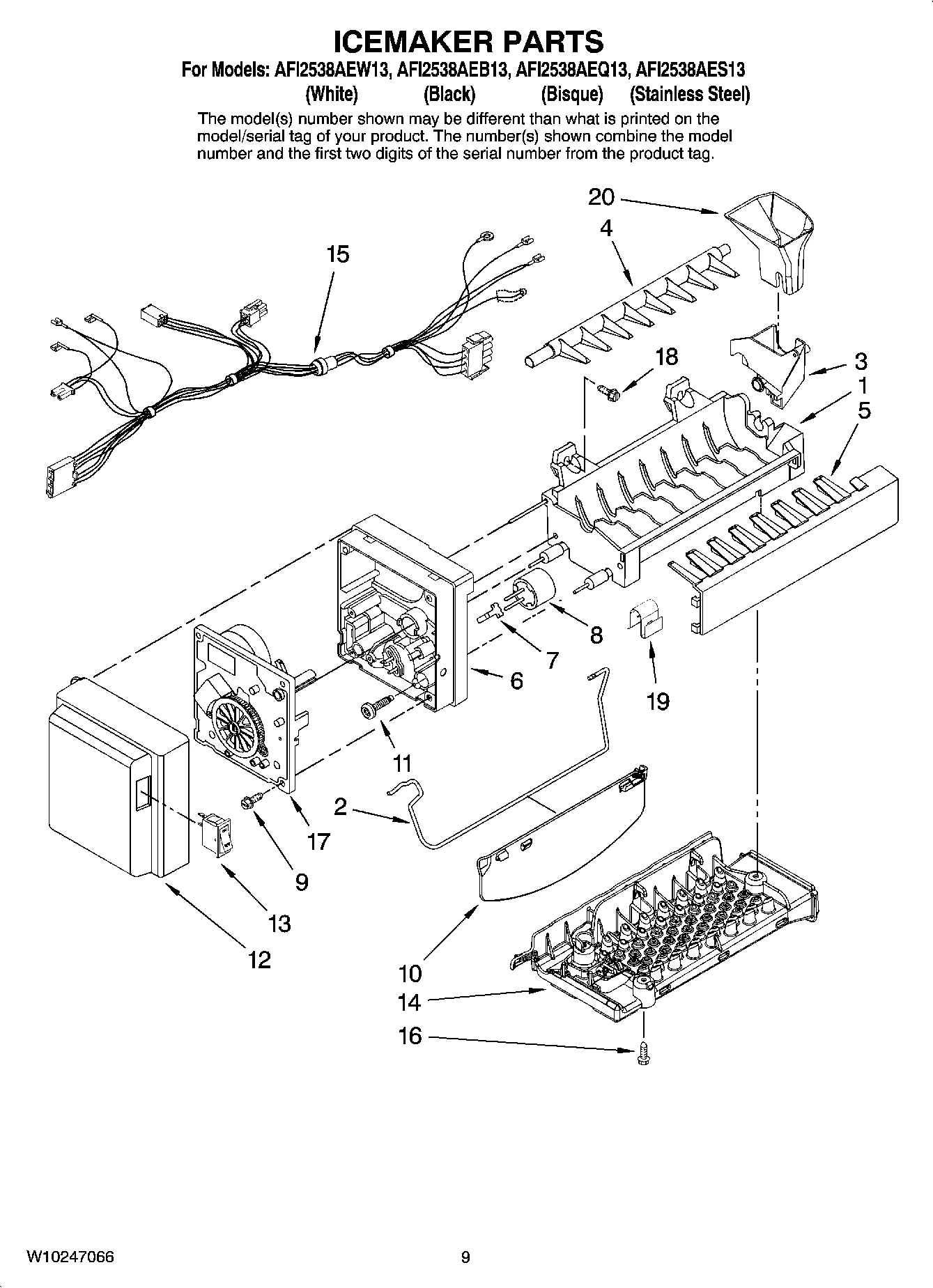 05 - ICEMAKER PARTS