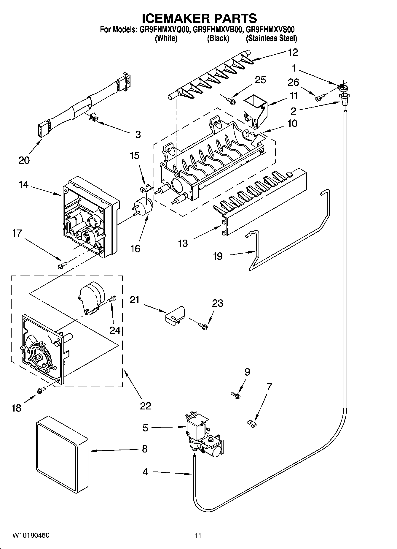 06 - ICEMAKER PARTS