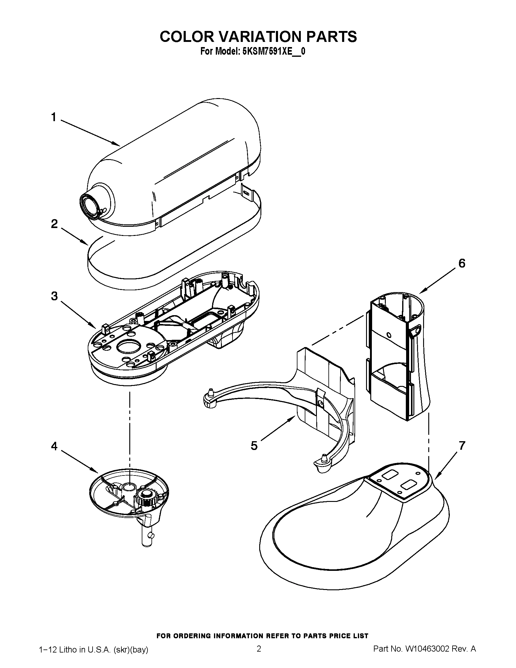 01 - COLOR VARIATION PARTS