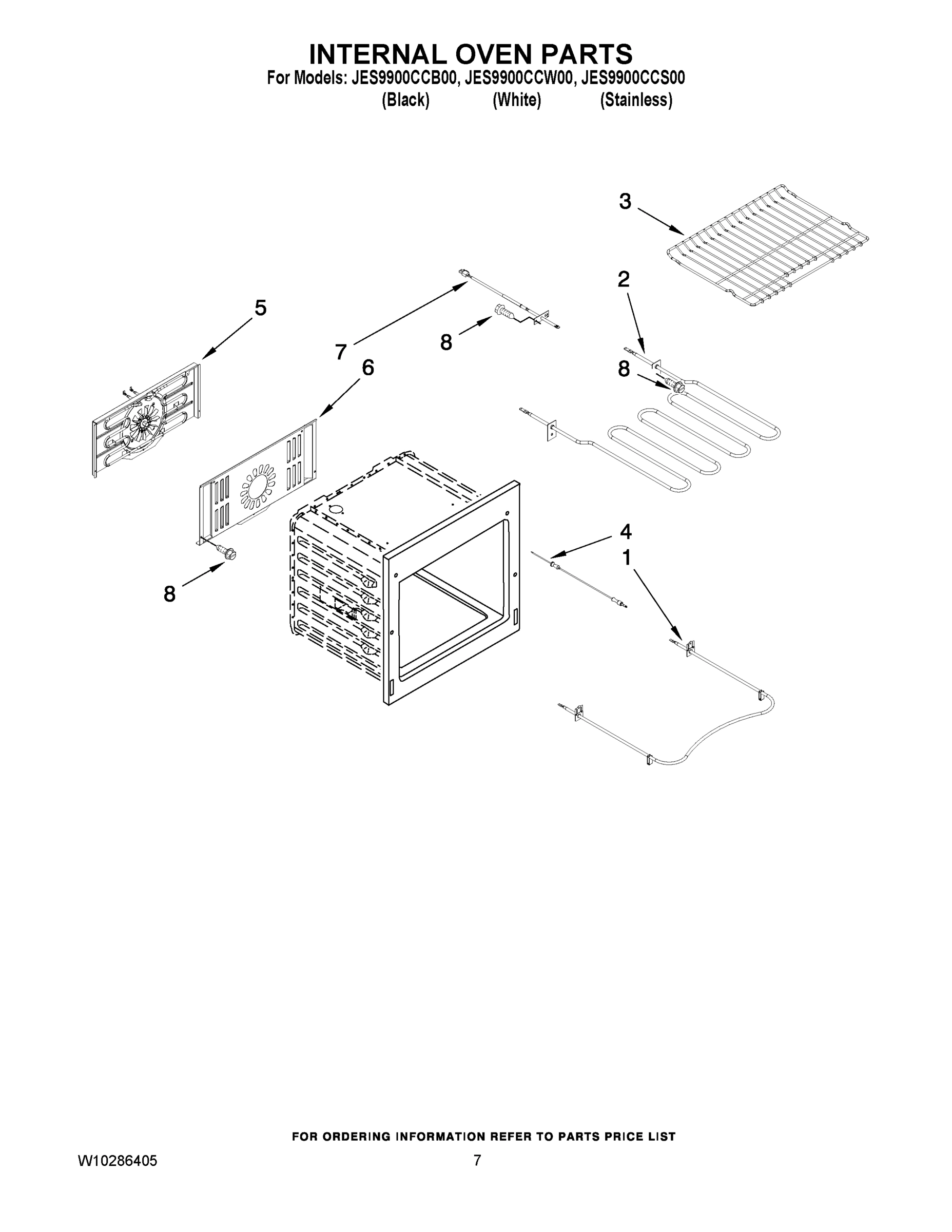 05 - INTERNAL OVEN PARTS