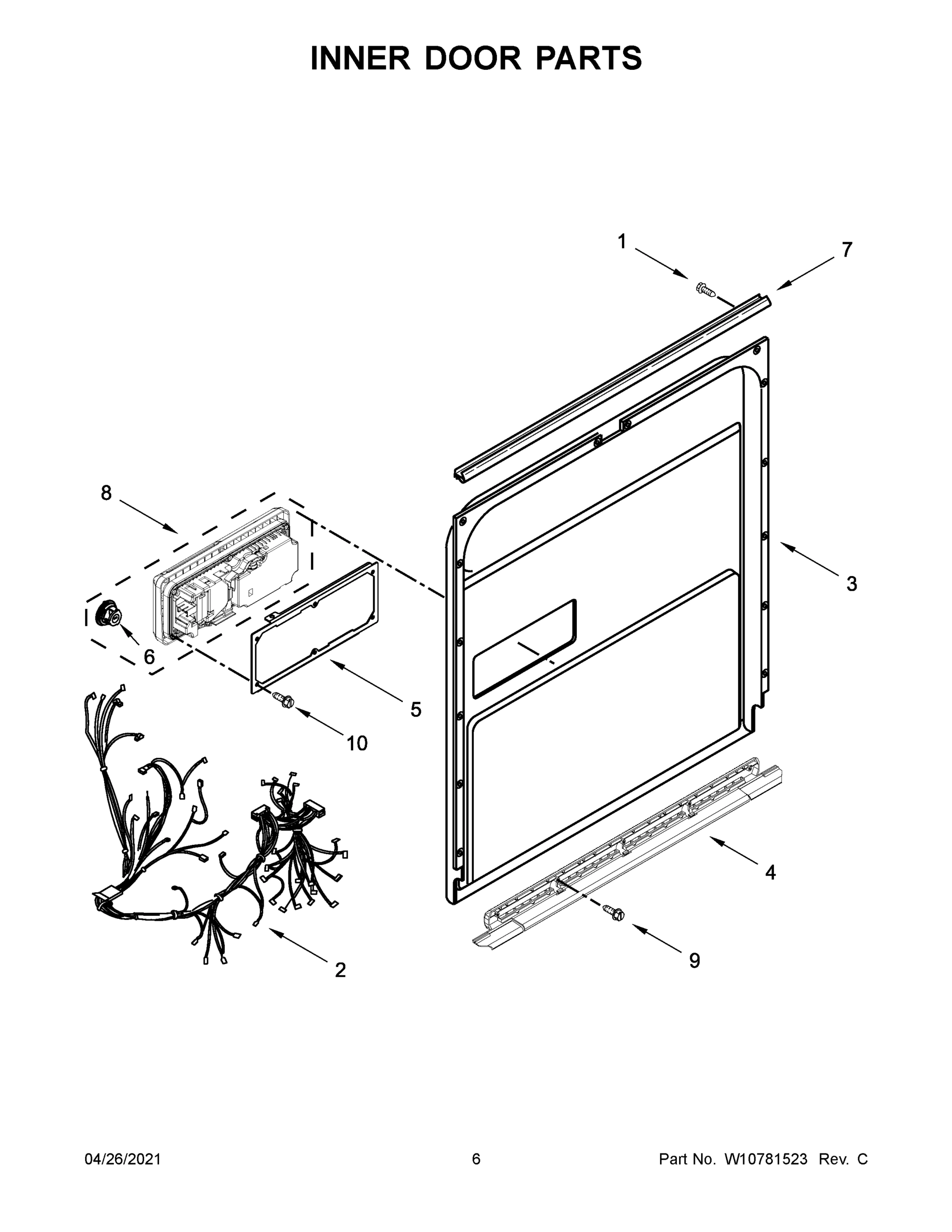 04 - INNER DOOR PARTS