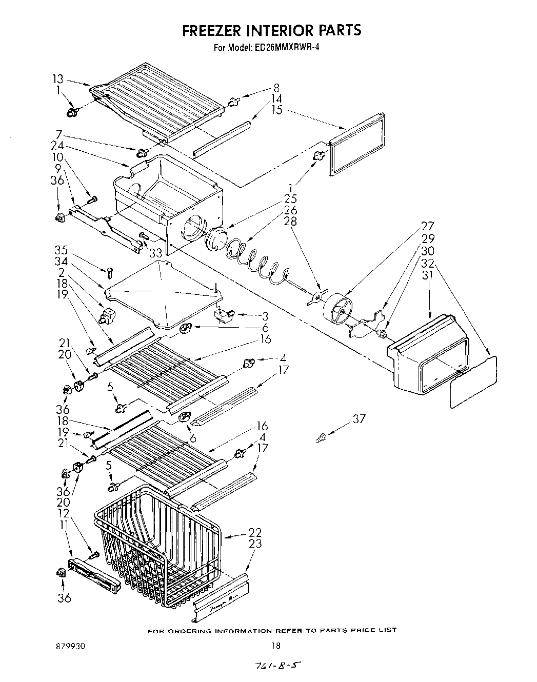 10 - FREEZER INTERIOR