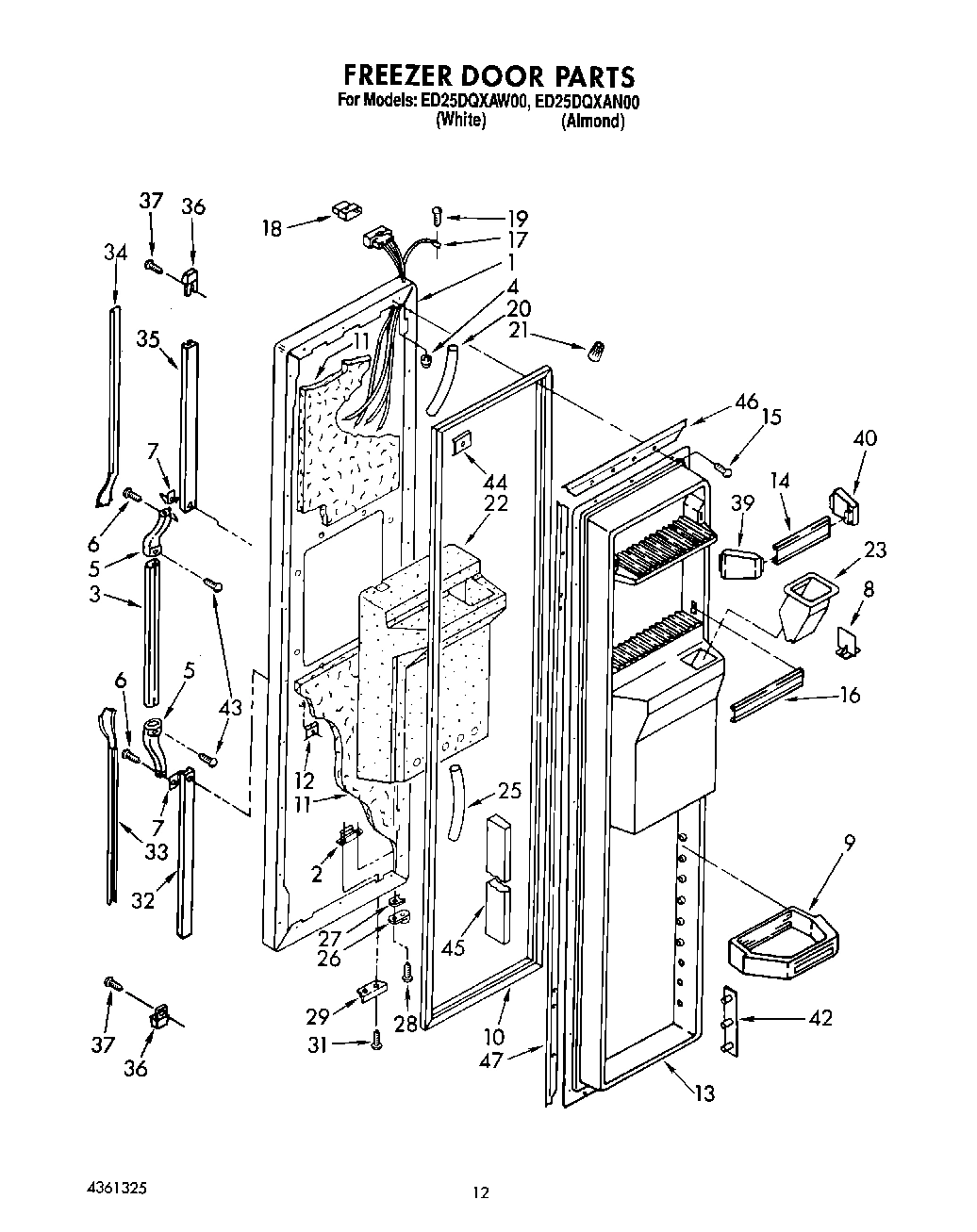 08 - FREEZER DOOR