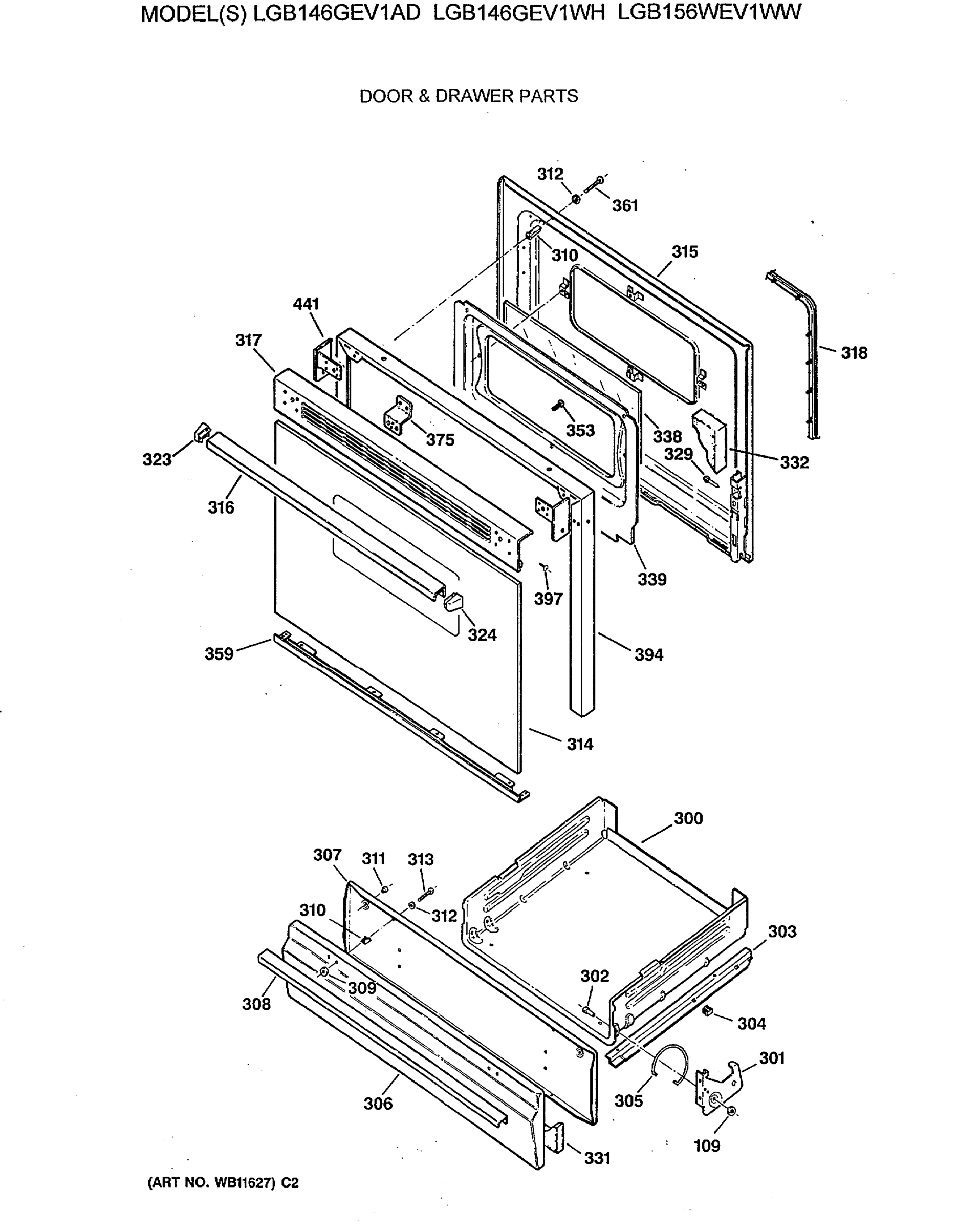 DOOR & DRAWER PARTS