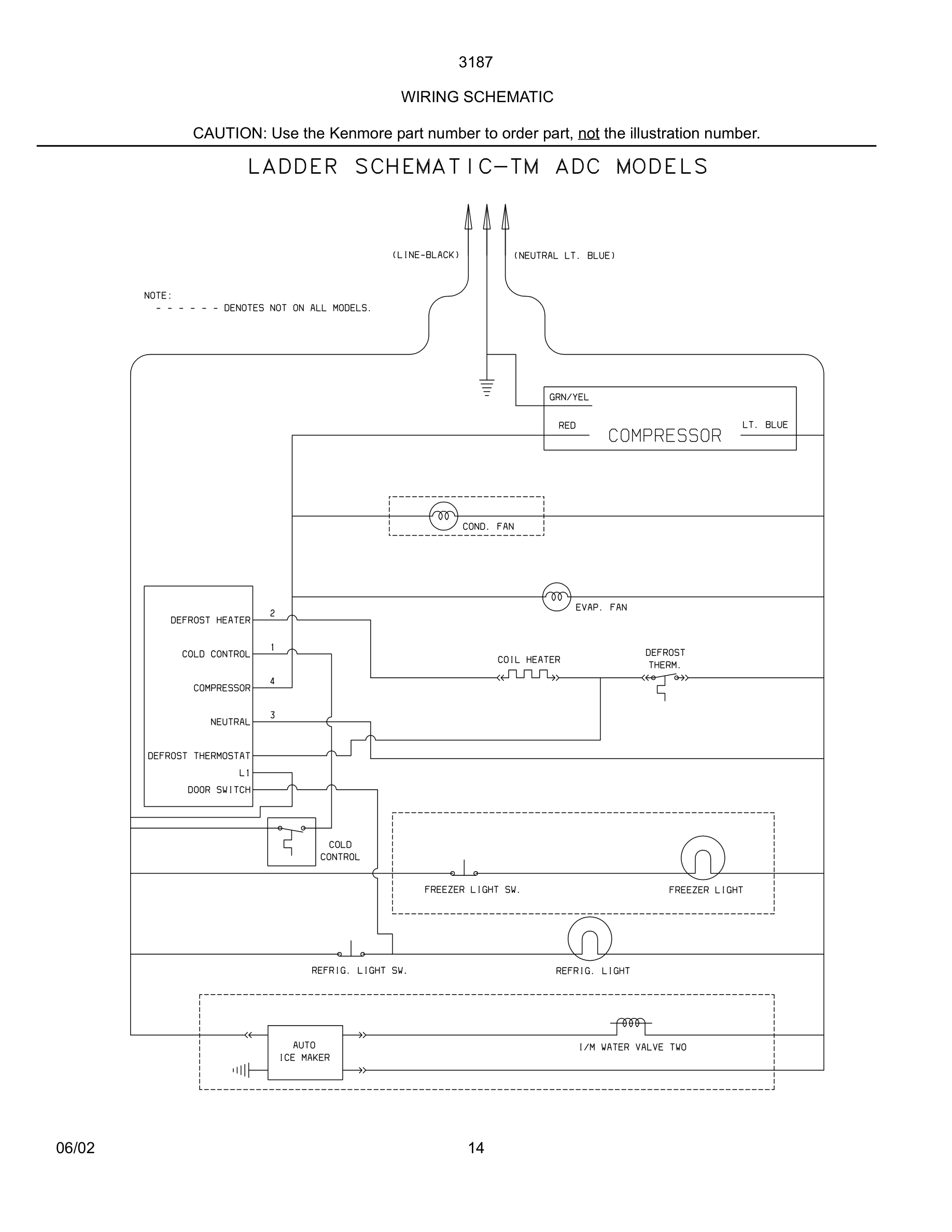 14 - WIRING SCHEMATIC
