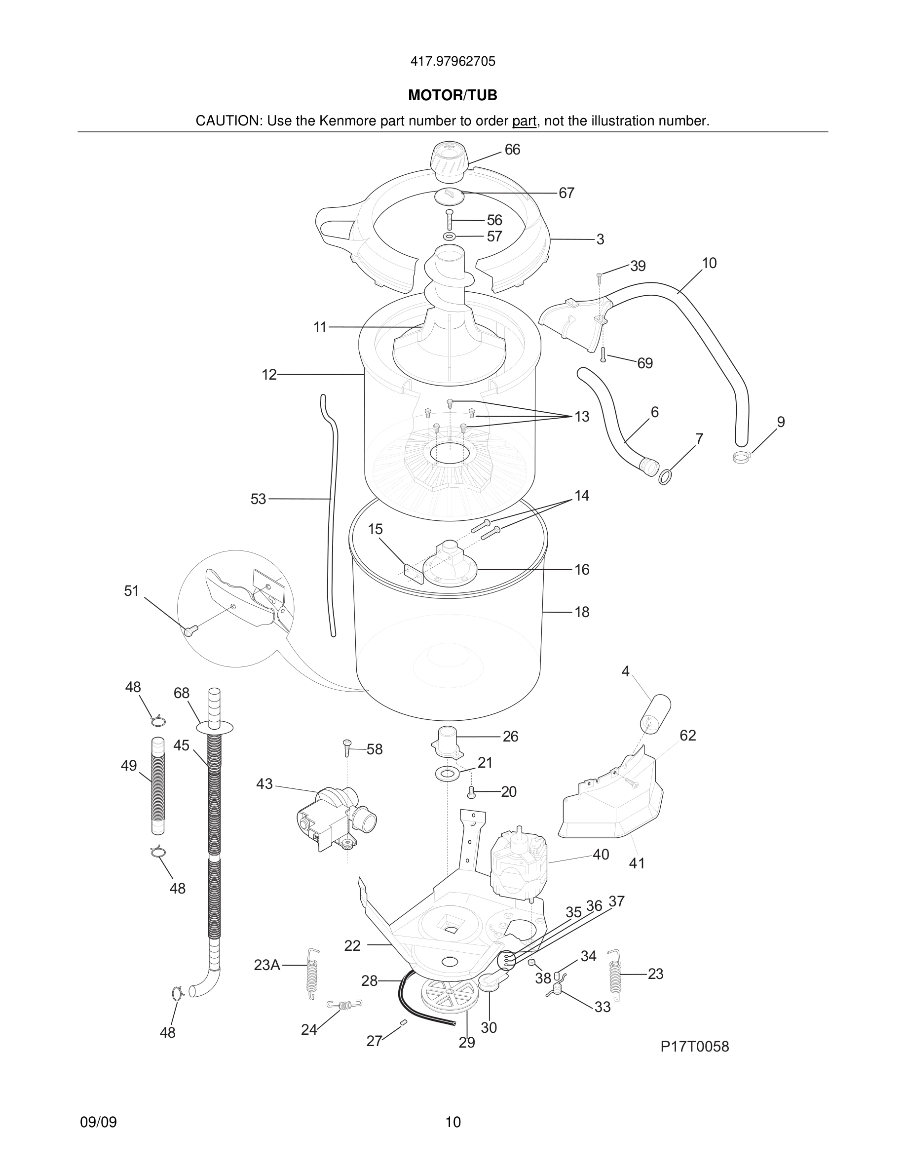 11 - MOTOR/TUB