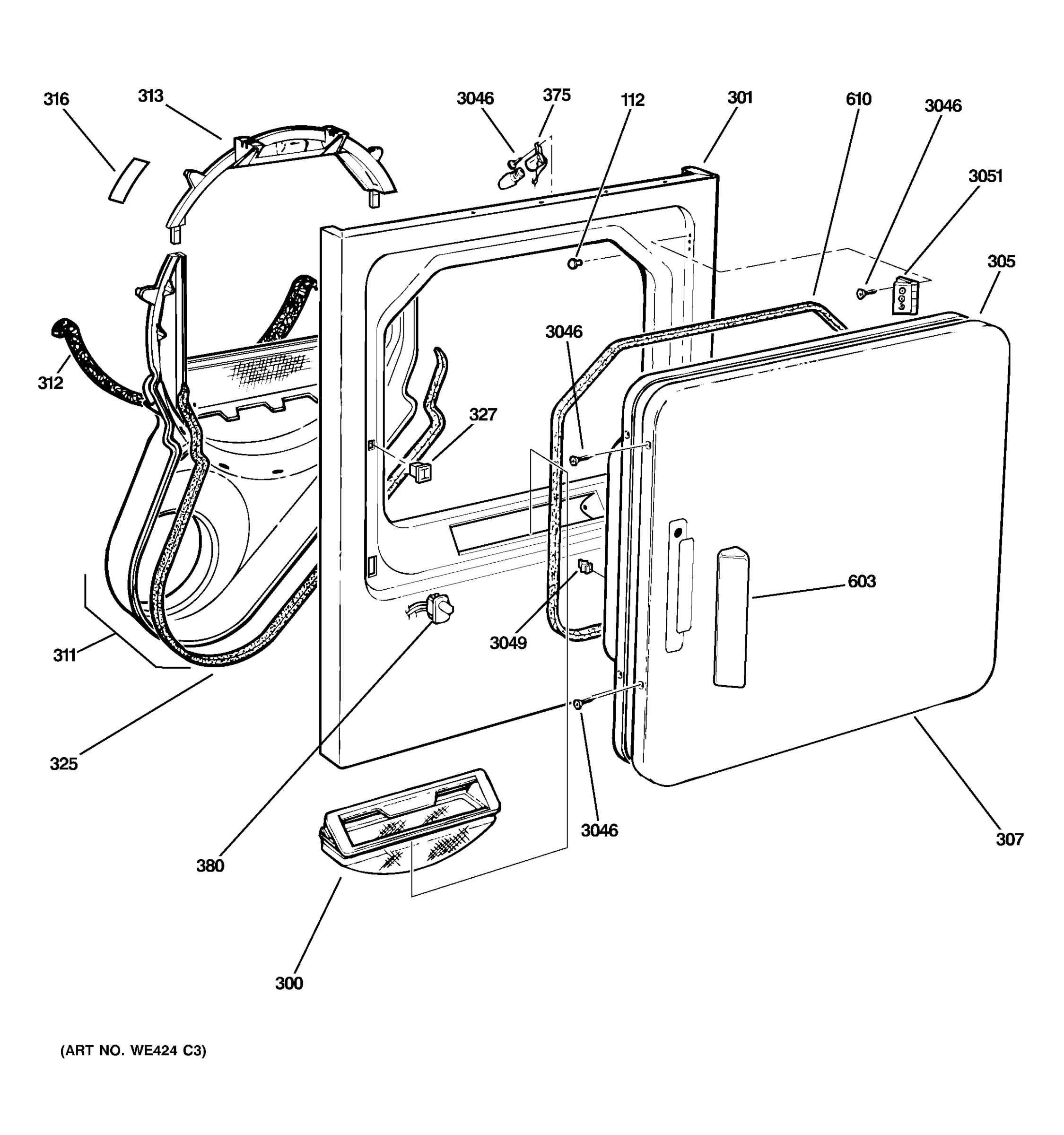 FRONT PANEL & DOOR