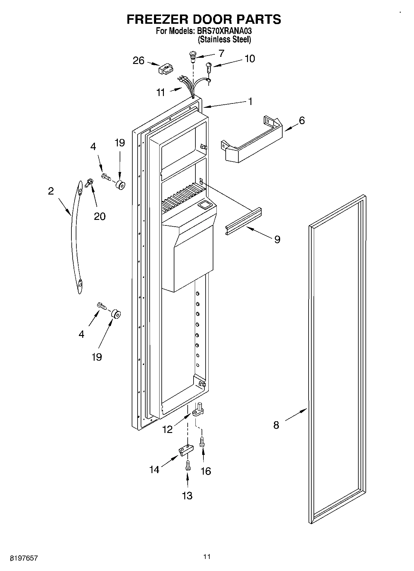 07 - FREEZER DOOR