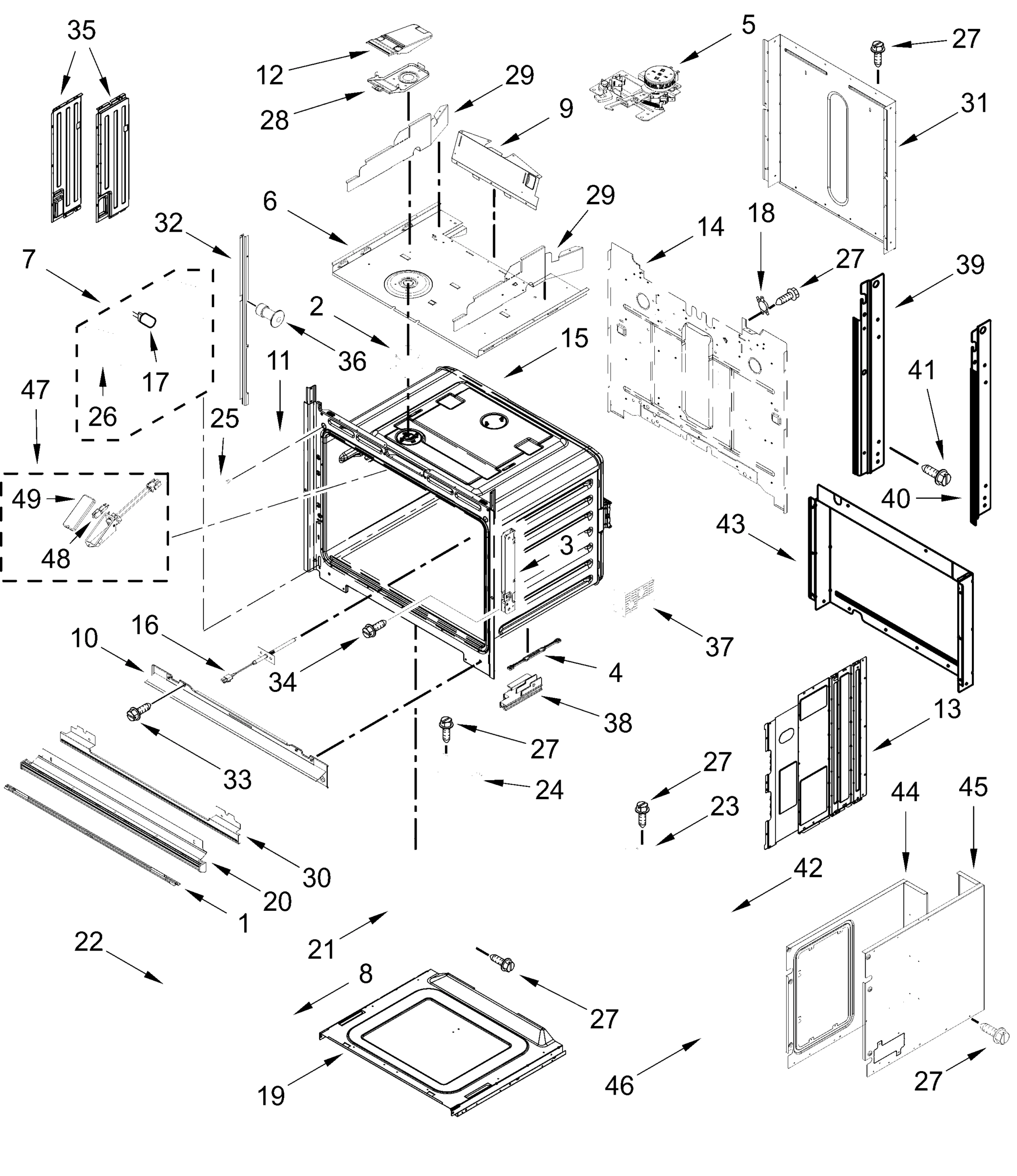 OVEN PARTS