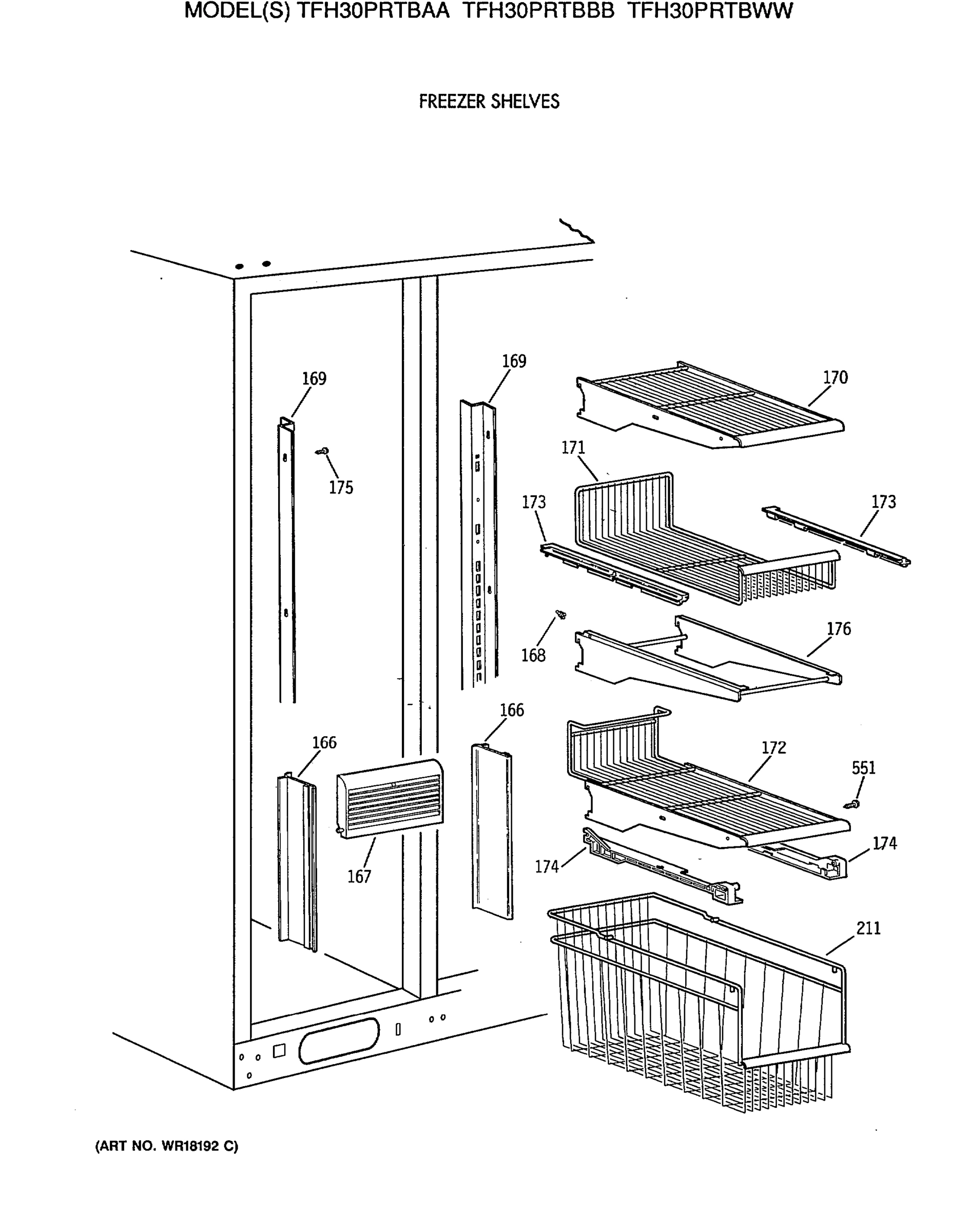 FREEZER SHELVES