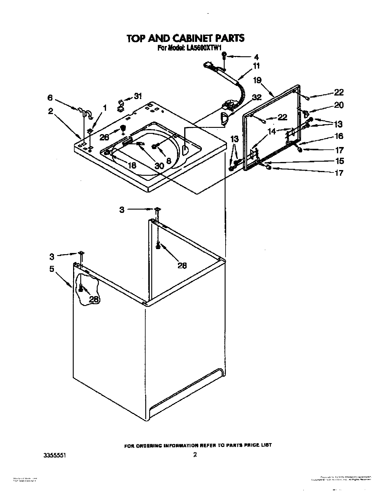 02 - TOP AND CABINET