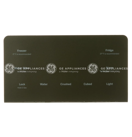 WR55X30297 GE Refrigerator Slate Display Cont