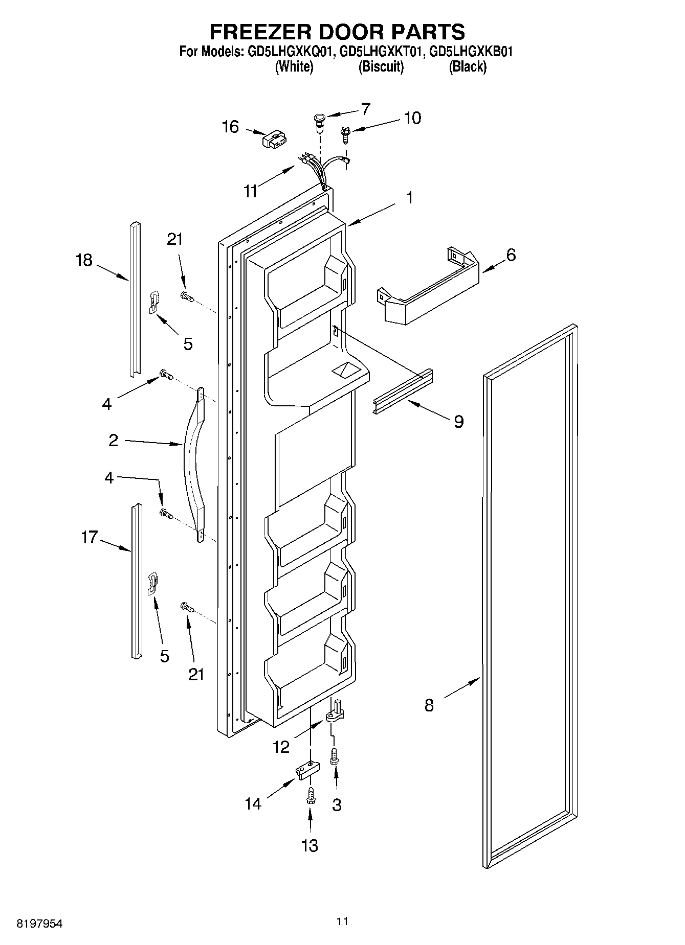 07 - FREEZER DOOR