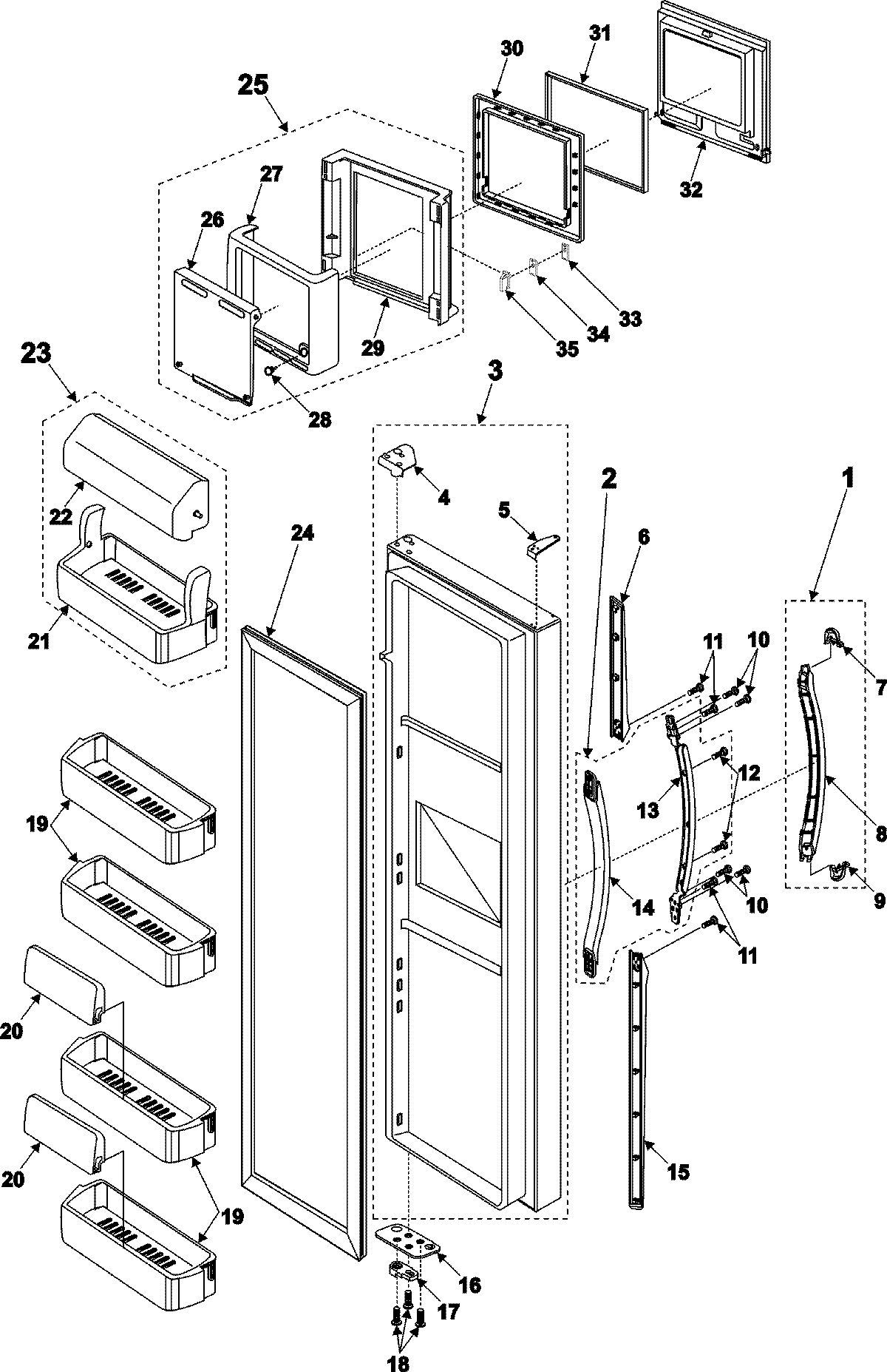 11 - REFRIGERATOR DOOR