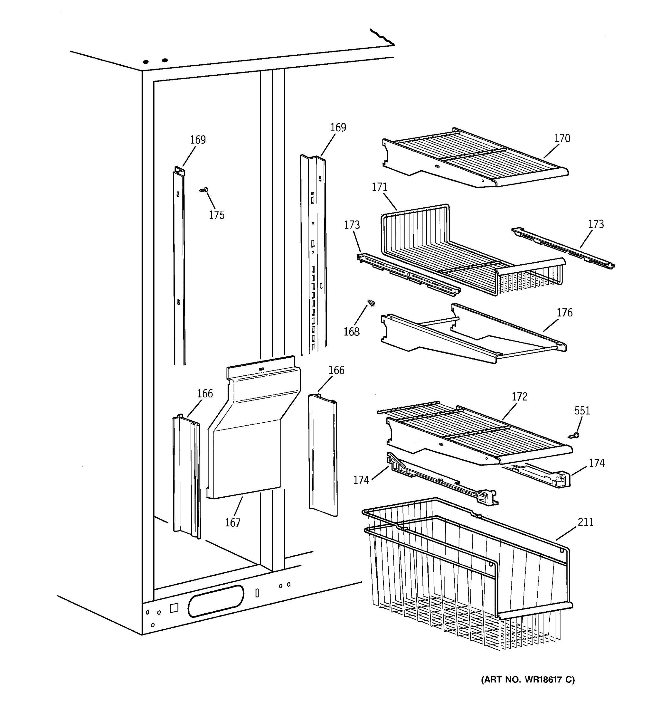 FREEZER SHELVES