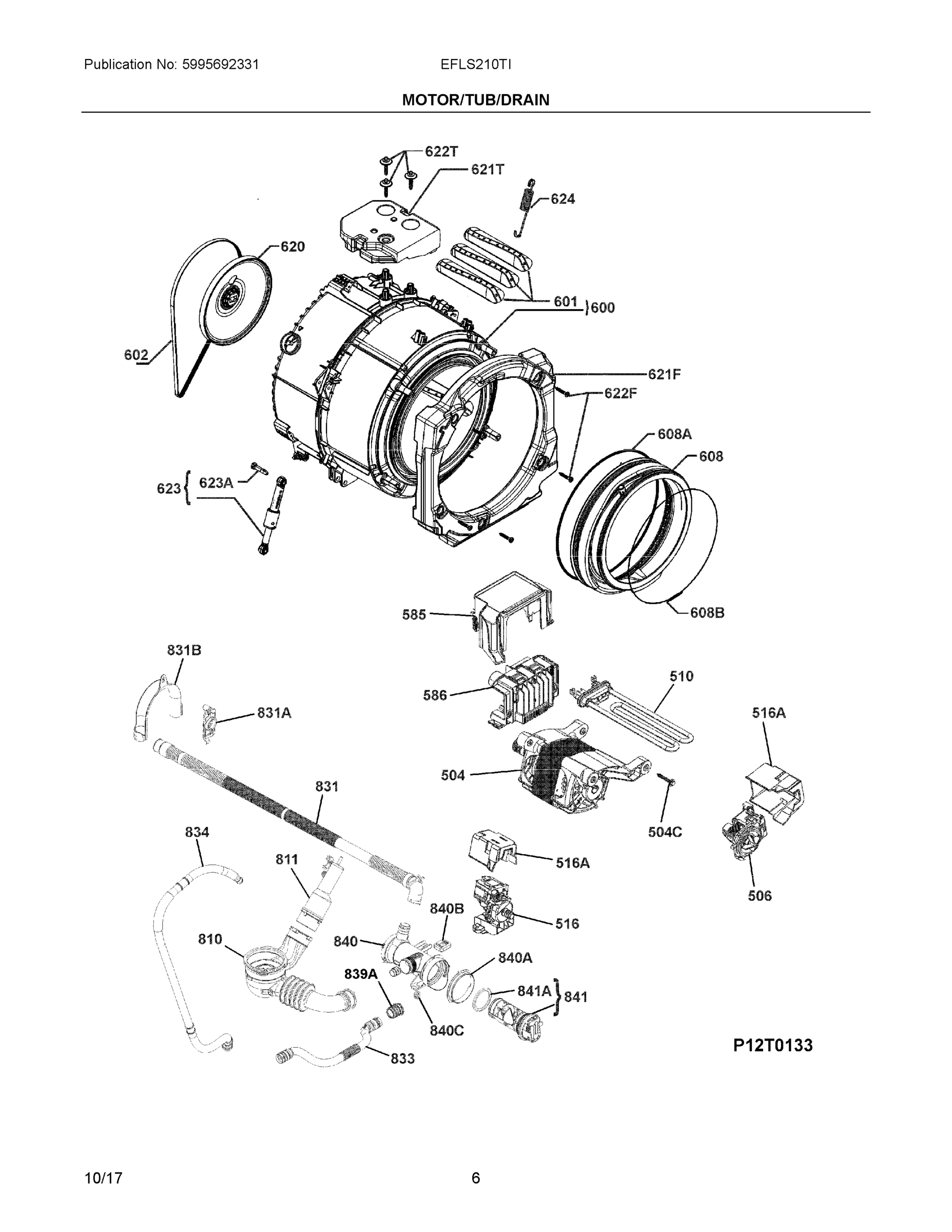 04 - MOTOR/TUB/DRAIN