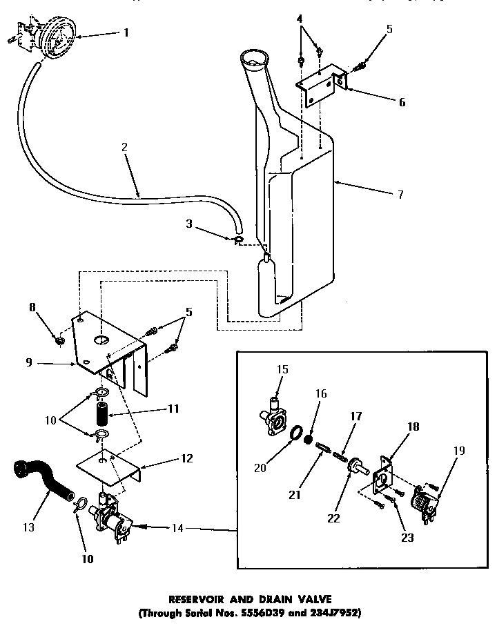 22 - RESERVOIR & DRAIN VALVE